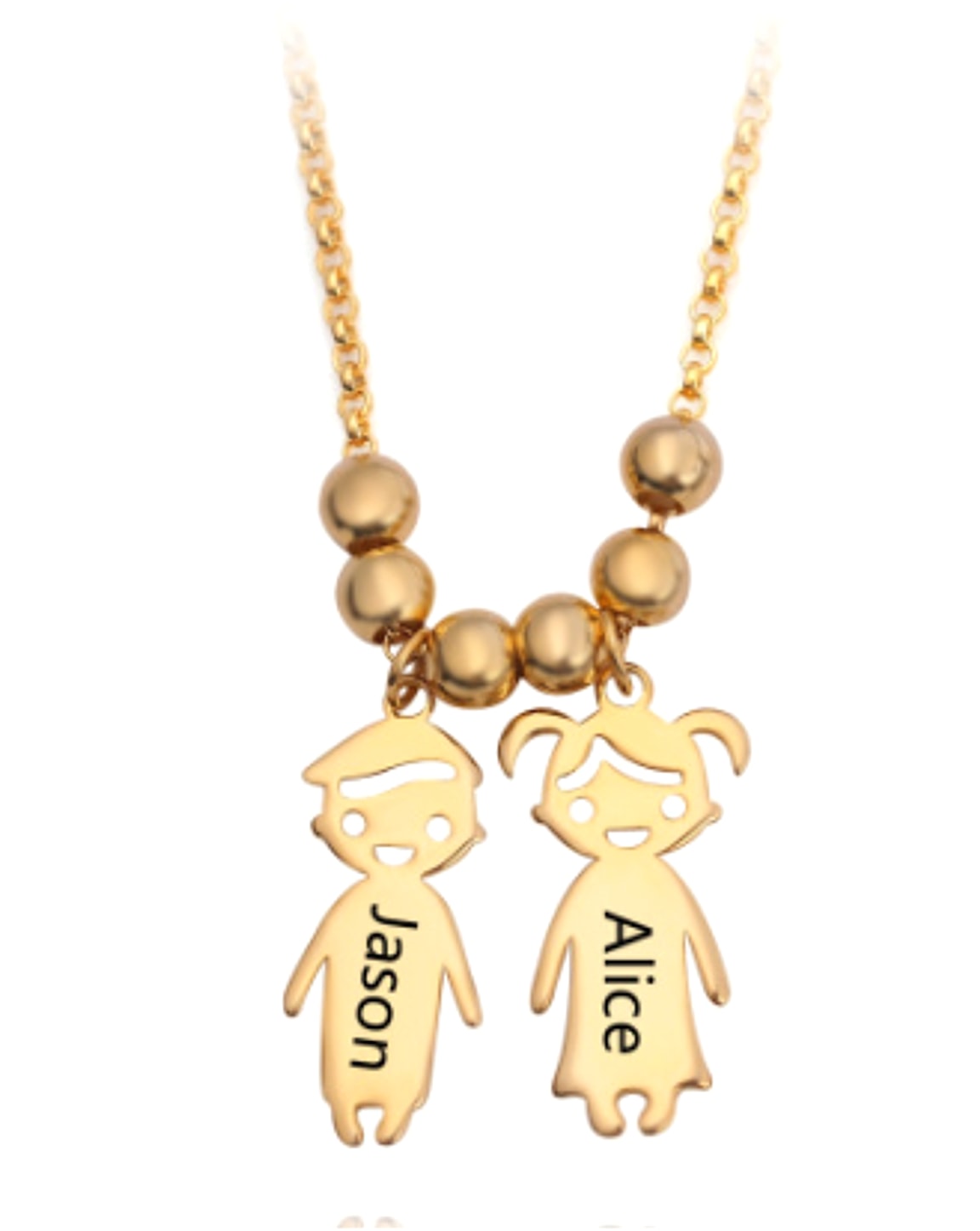 Diy Ornaments Boys And Girls Free Combination Necklace - enhanced image 1