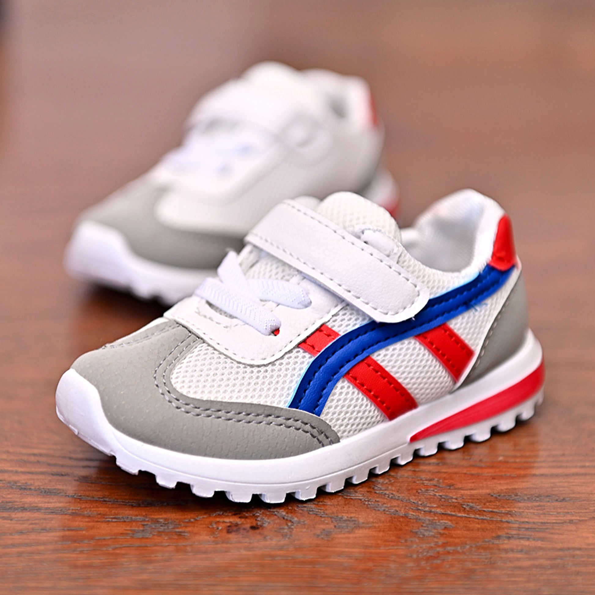 FIRSTEPS™ Sneakers – Breathable Velcro Shoes for Confident Little Steps - enhanced image 1