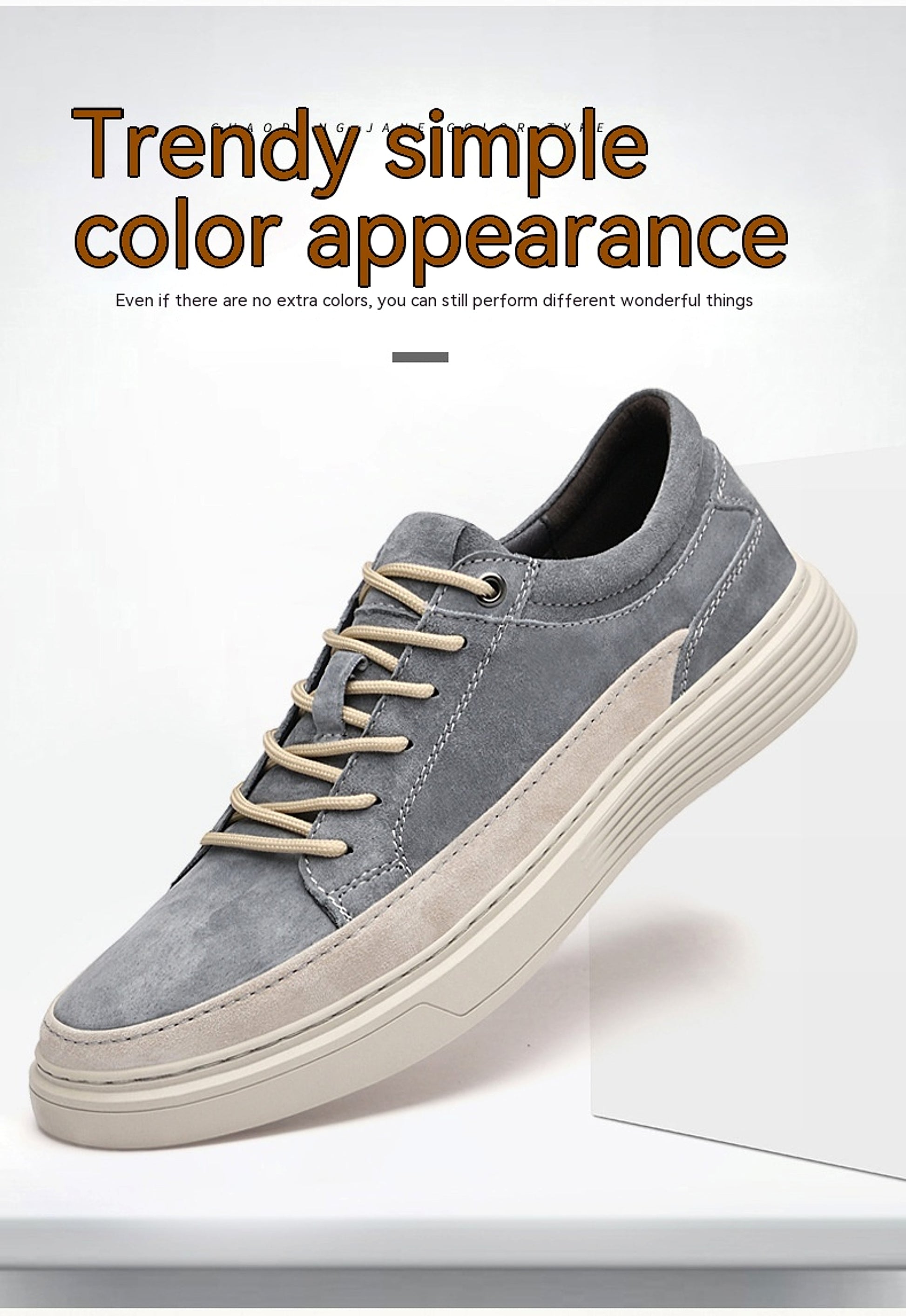 Four Seasons All-match Soft Bottom Casual Sports Skate Shoes Men - enhanced image 1
