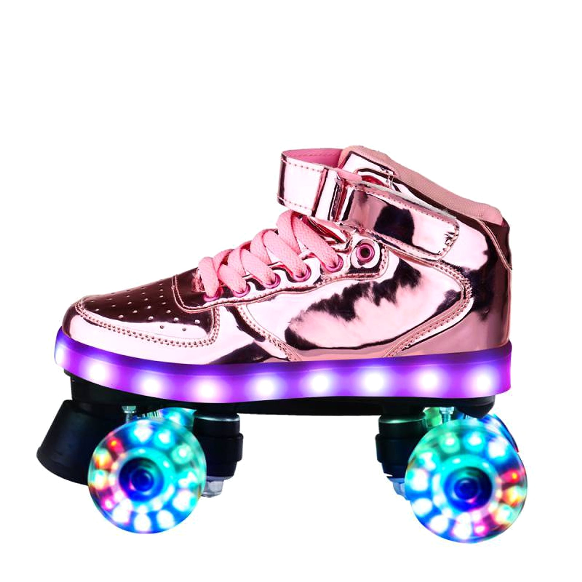 A Four-wheel Skating Flashing Roller Skates - enhanced image 1