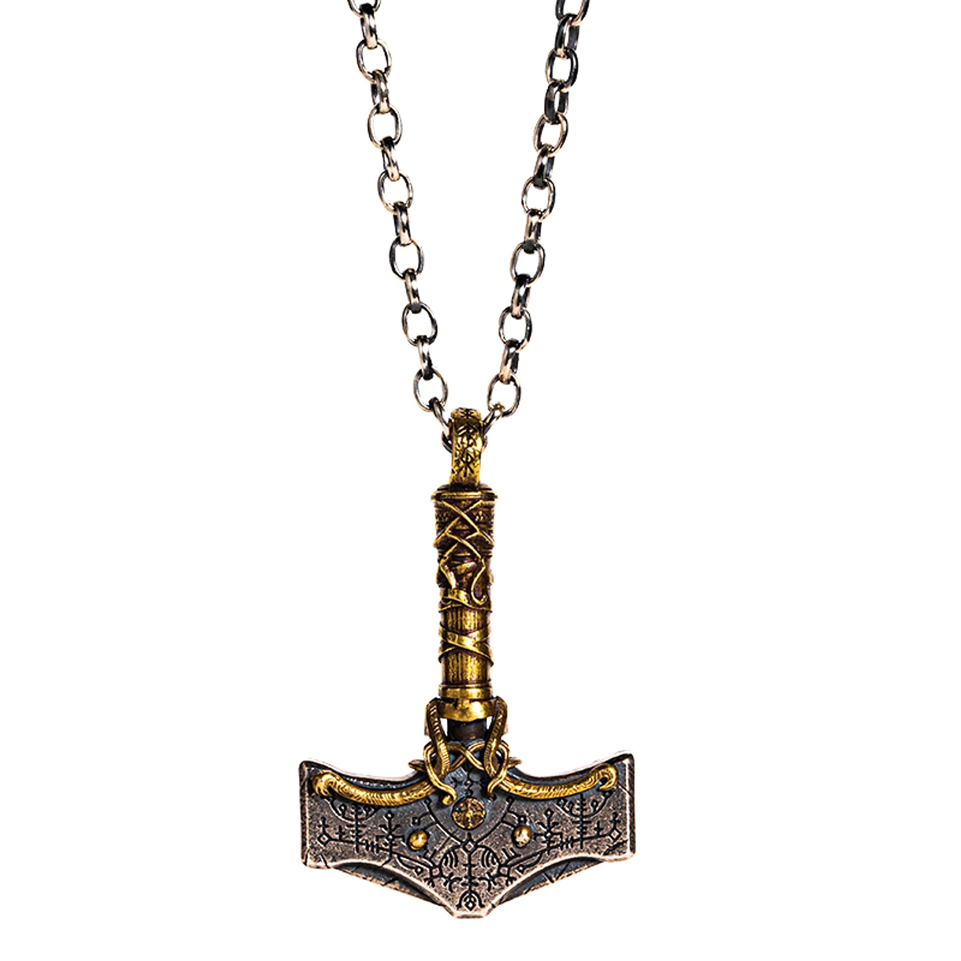 ⚜️ HF™ – Carved Silver Pendant | Heritage Edition - enhanced image 1