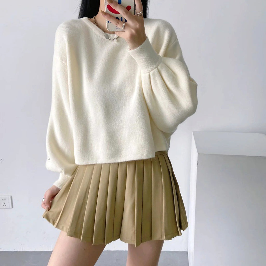 Ladies Fashion High Waist A-Line Skirt Fans - enhanced image 1