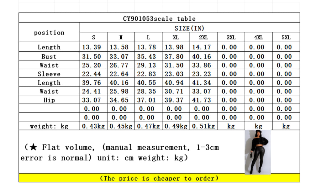 Long Sleeve Furry Short Top With Slim Trousers Two-piece Set For Women - enhanced image 1