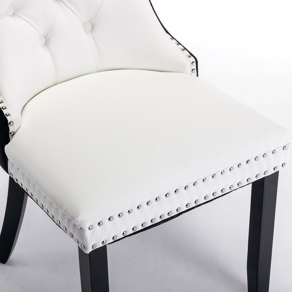 LuneluX_Home – Royal Banquet Chairs (Tufted Velvet, 2 pcs) - enhanced image 1