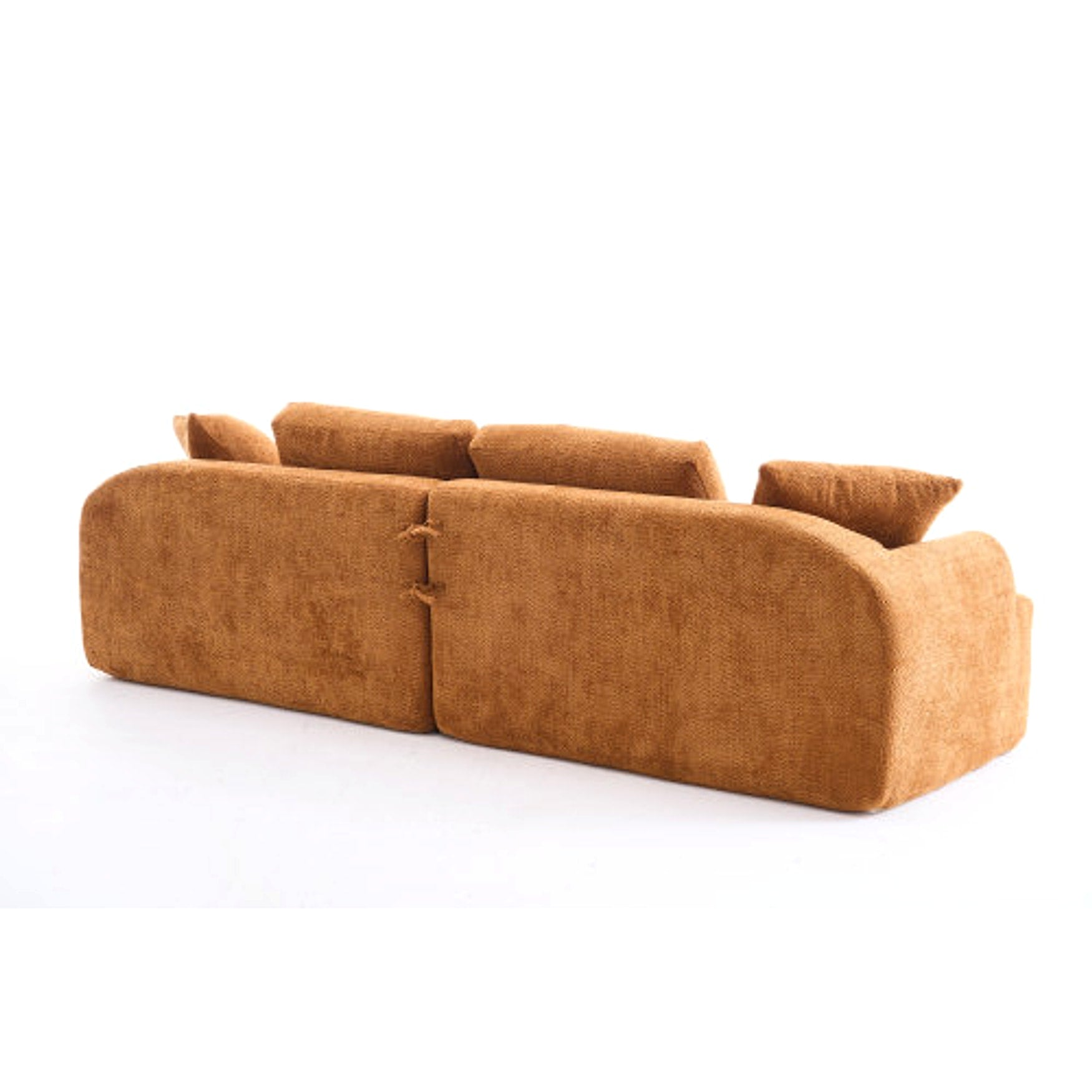 LuxeLiving™ – 4‑Seater Compression Sofa with Pillows (US Warehouse) - enhanced image 1