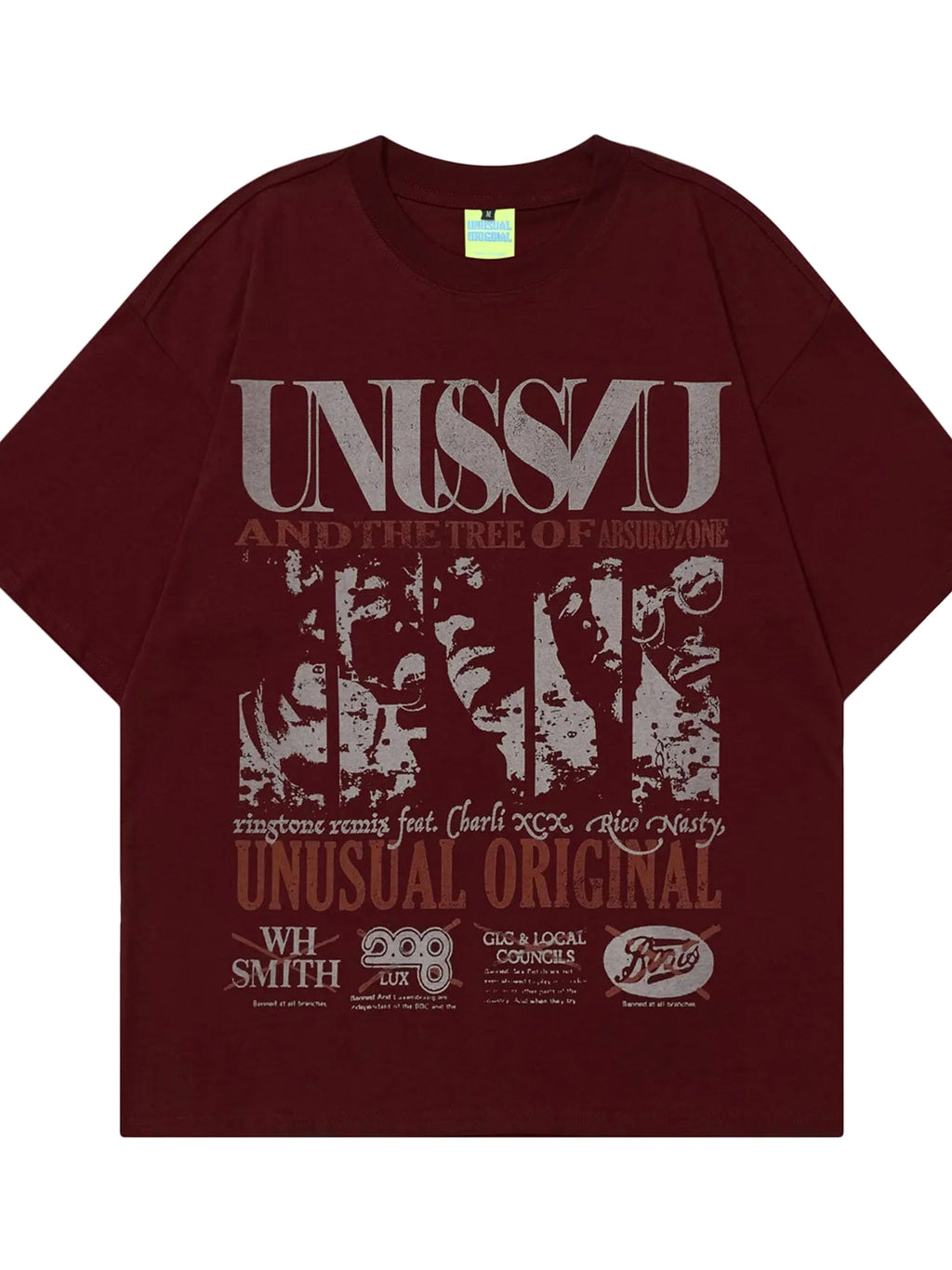 Men's Graphic Round Neck Oversized T-Shirt - enhanced image 1