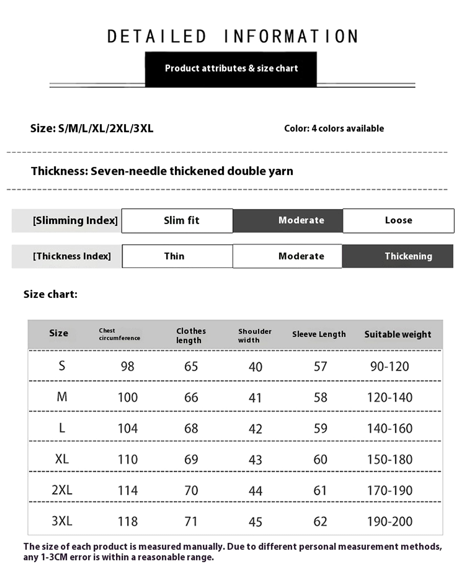 Men's Lapel High Collar Thick Loose Casual Knitted Sweater - enhanced image 1