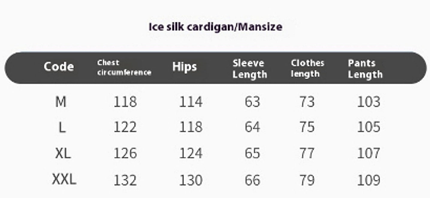 Men's Long Sleeve Loose Plus Size Pajamas Suit - enhanced image 1