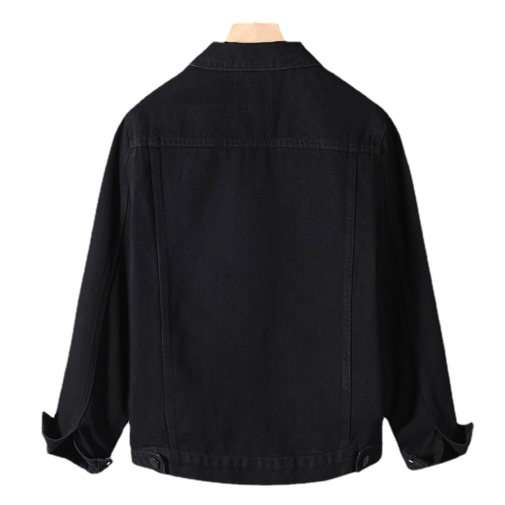Men's Year Denim Clothes Black DressShirt - enhanced image 1