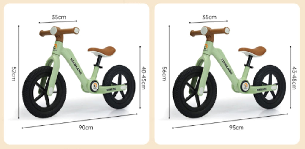 MiniRider™ – Foldable Pedal-Free Balance Bike for Toddlers (12" & 14") - enhanced image 1