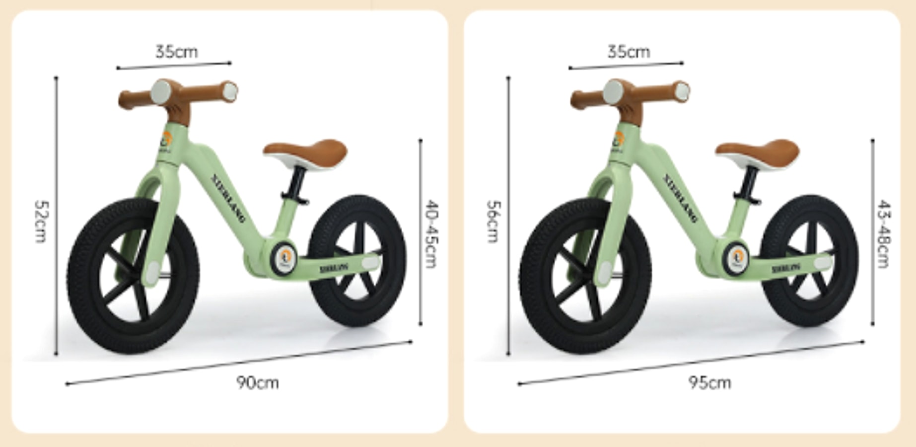MiniRider™ – Foldable Pedal-Free Balance Bike for Toddlers (12" & 14") - enhanced image 1