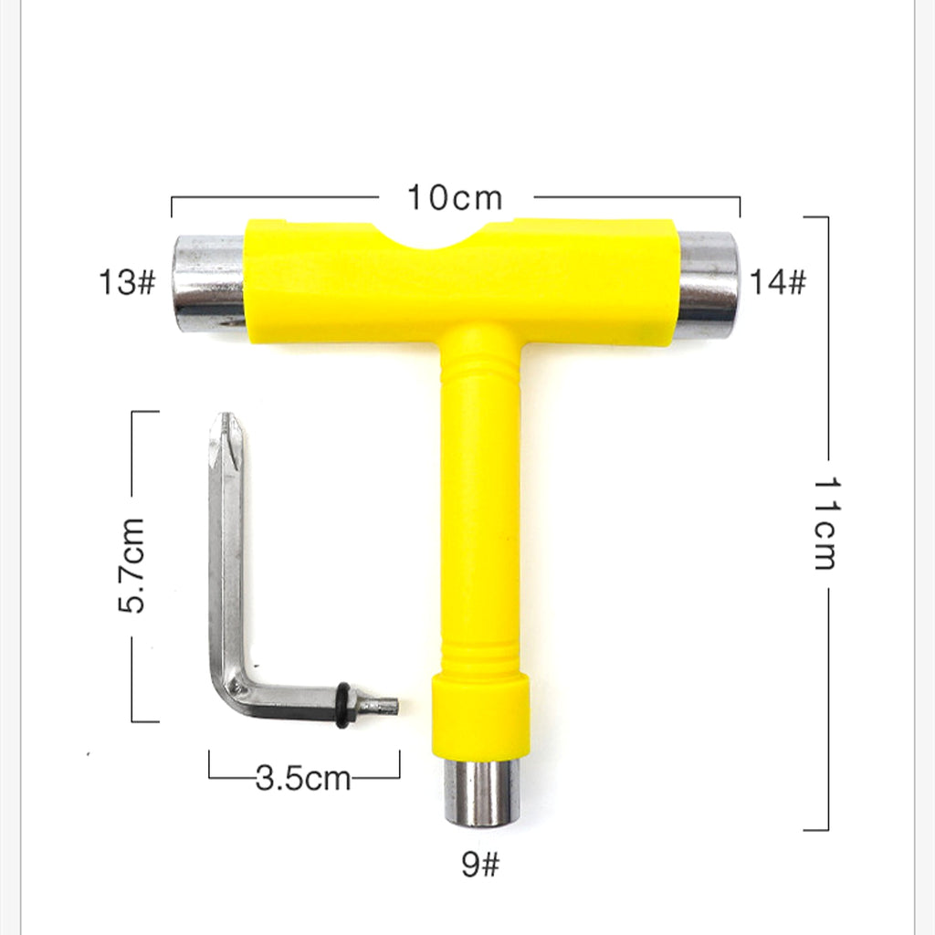 Multifunctional Adjustment Wrench Roller Skates Five Tools - enhanced image 1