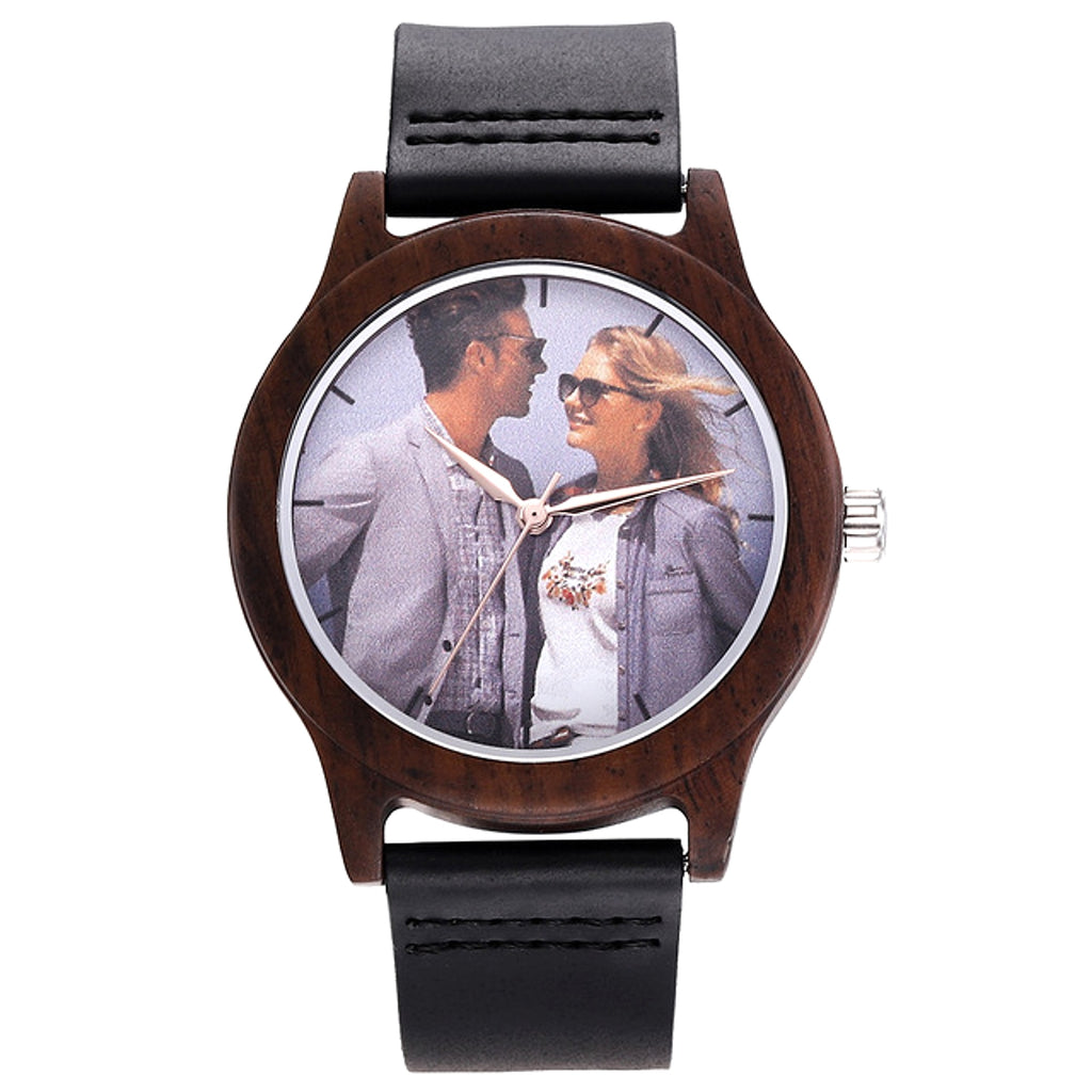 New Cross-Border Wooden Men'S  Commemorative Gift Custom  Oem Self-Built Station Watches - enhanced image 1
