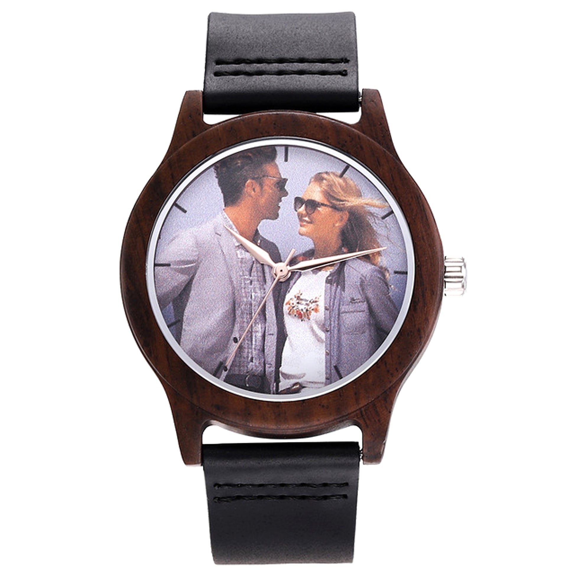 New Cross-Border Wooden Men'S  Commemorative Gift Custom  Oem Self-Built Station Watches - enhanced image 1