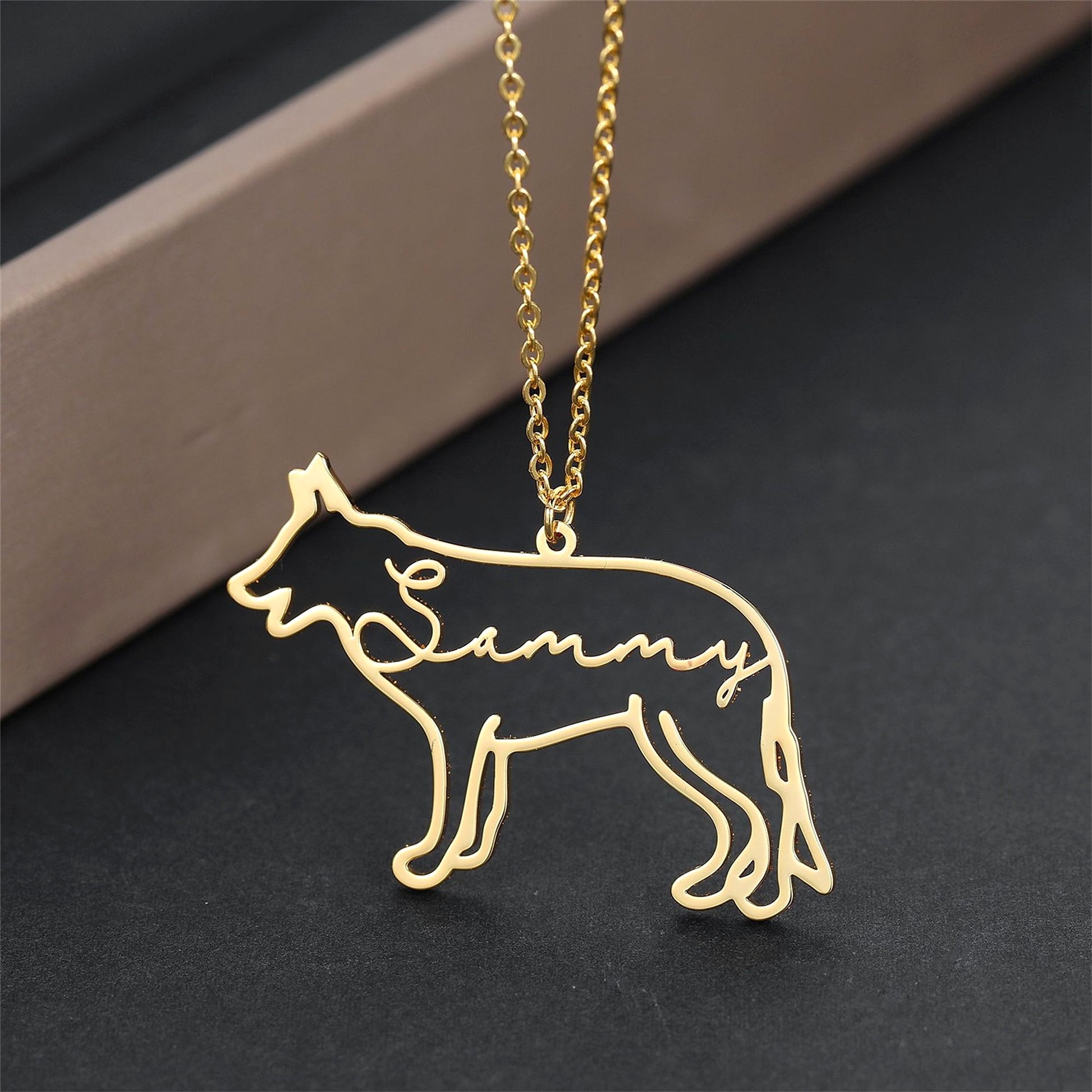 New Hollow Dog Collarbone Chain Of Any Variety - enhanced image 1