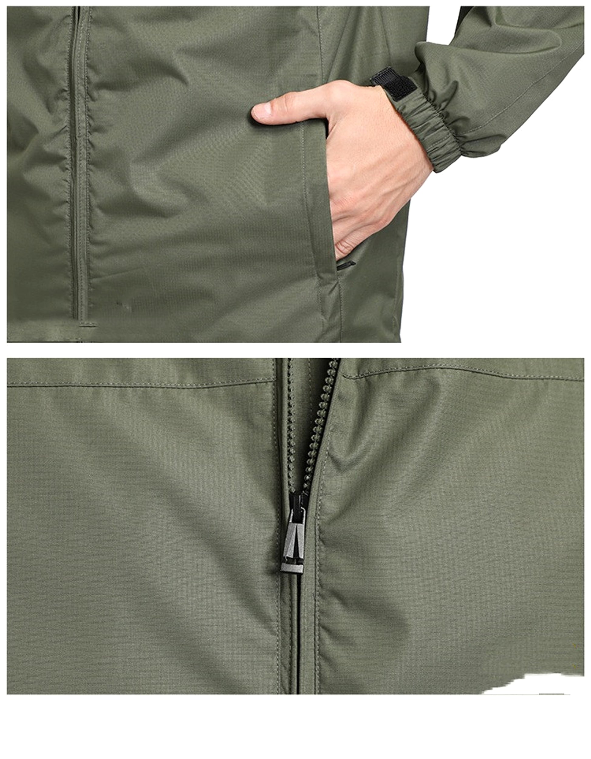 New Outdoor Sports Men's Jacket With Hooded Jacket For Men - enhanced image 1