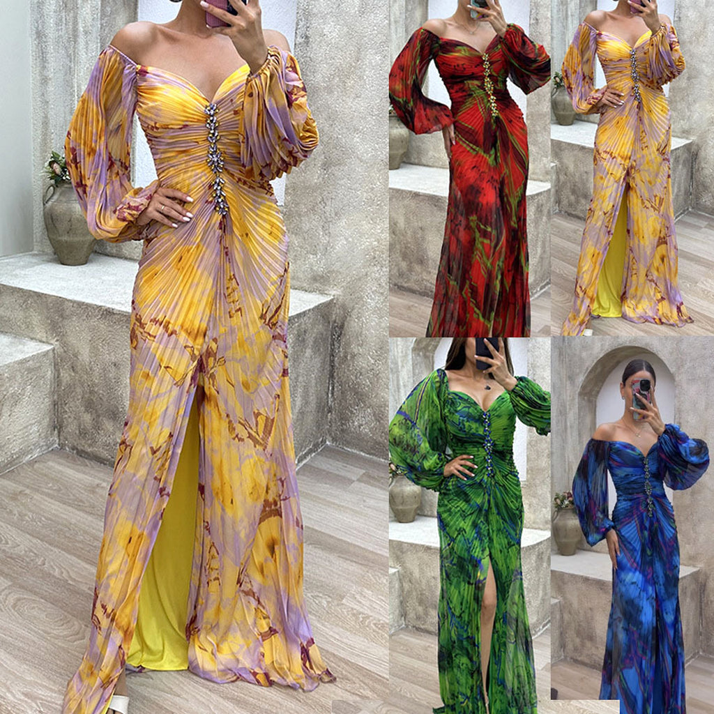 New Party Pleated Loose Casual Women's Clothing Dress - enhanced image 1