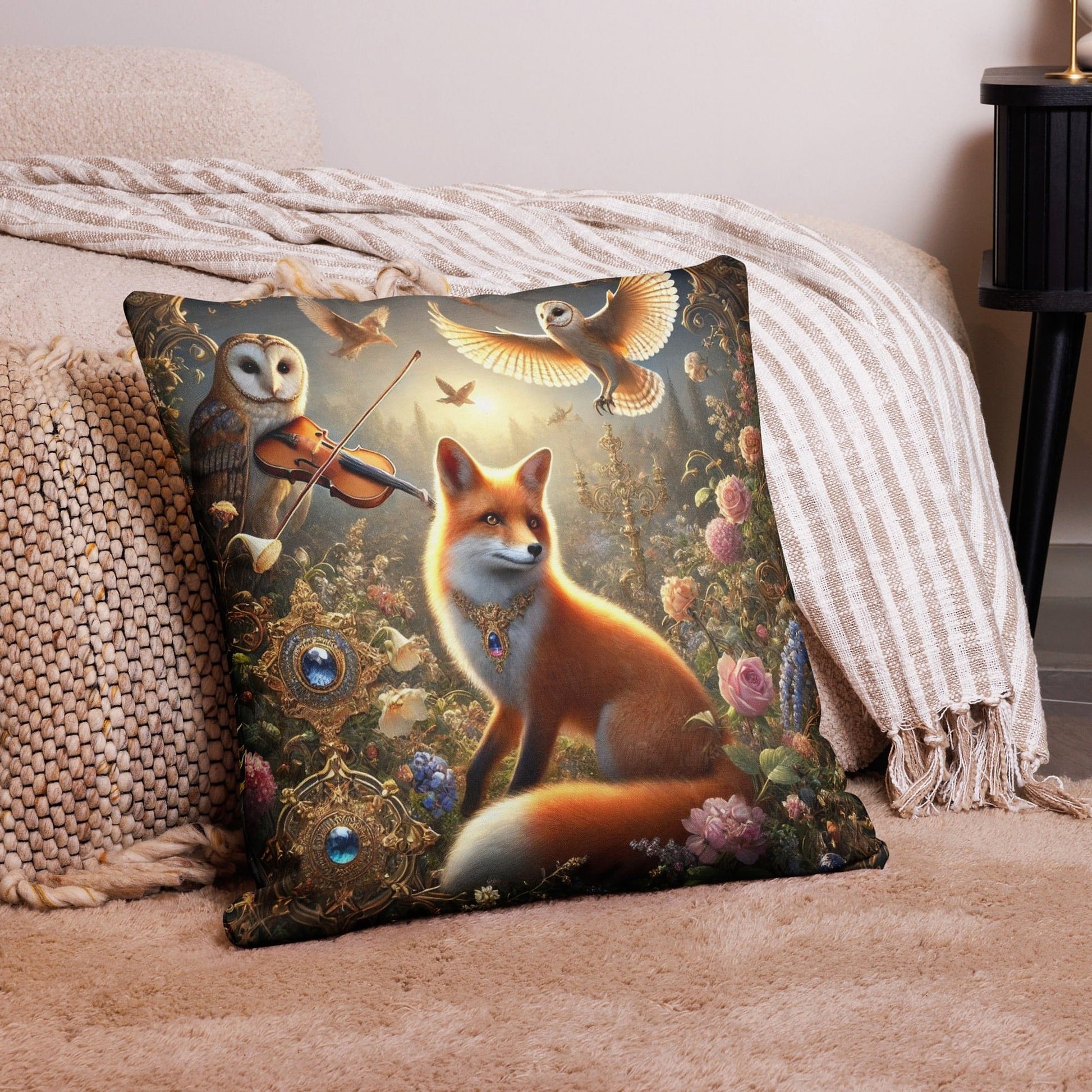 Premium Pillow - Enchanted Forest - enhanced image 1
