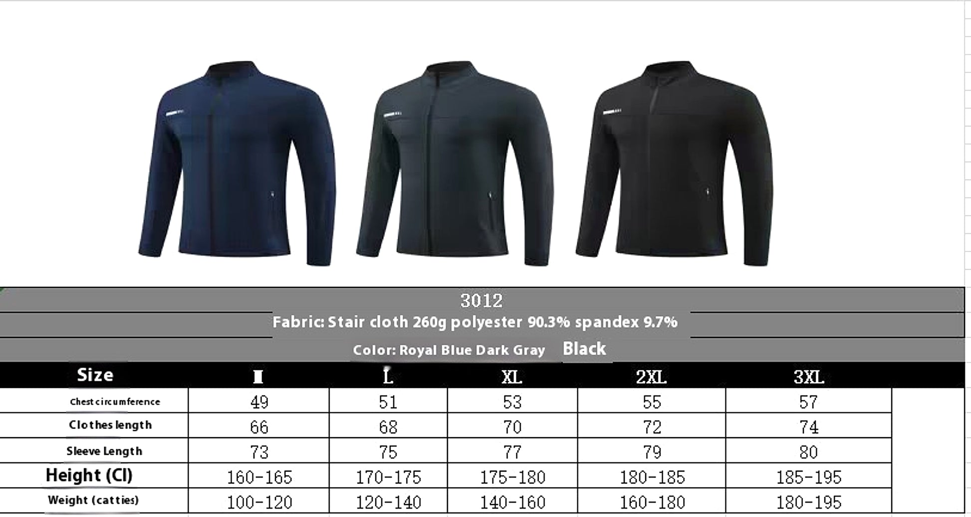 Round Neck Casual Autumn Coat Men's Jacket - enhanced image 1