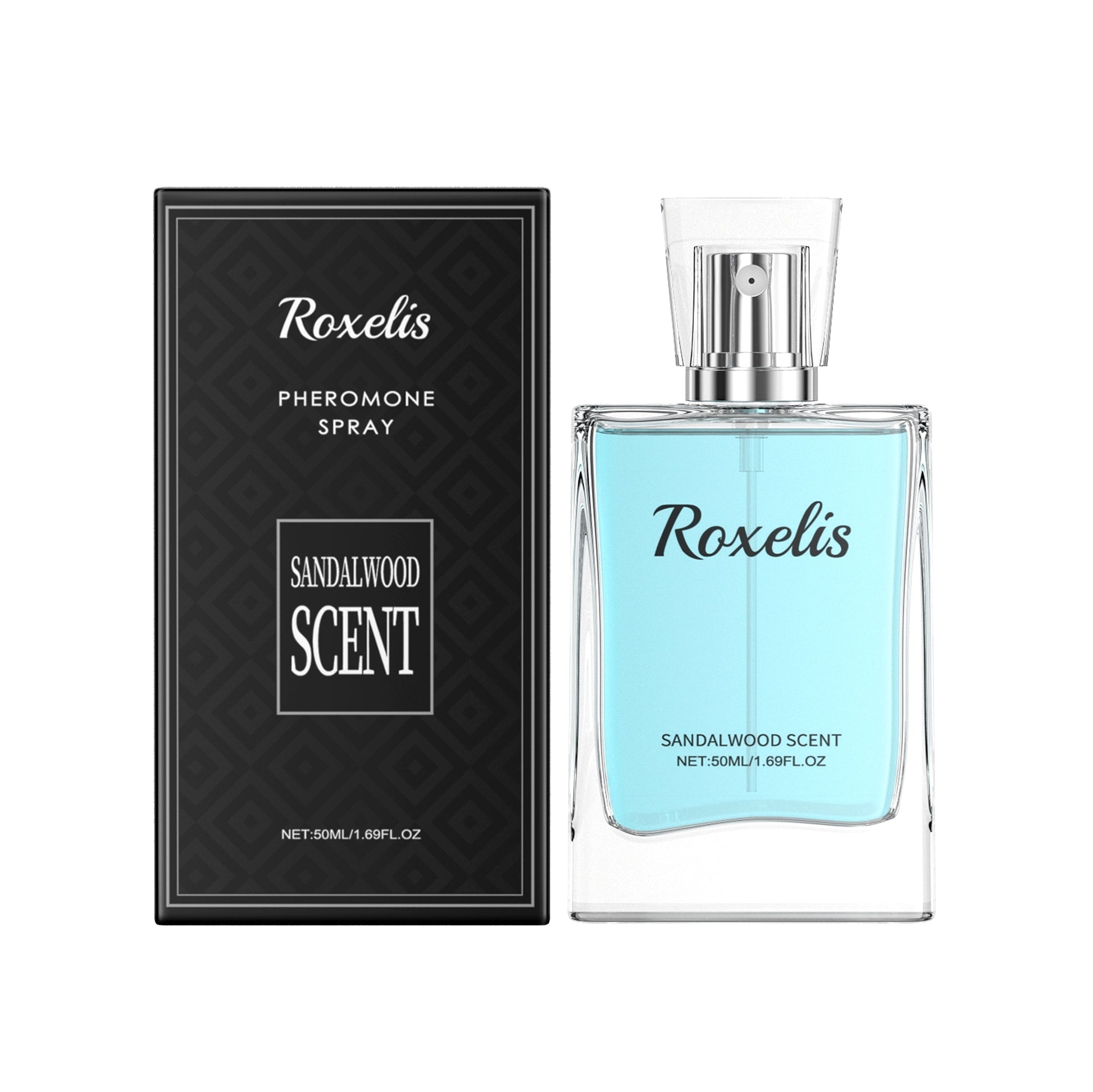 Roxelis Sandalwood Cologne – Pheromone Edition (50ml) - enhanced image 1
