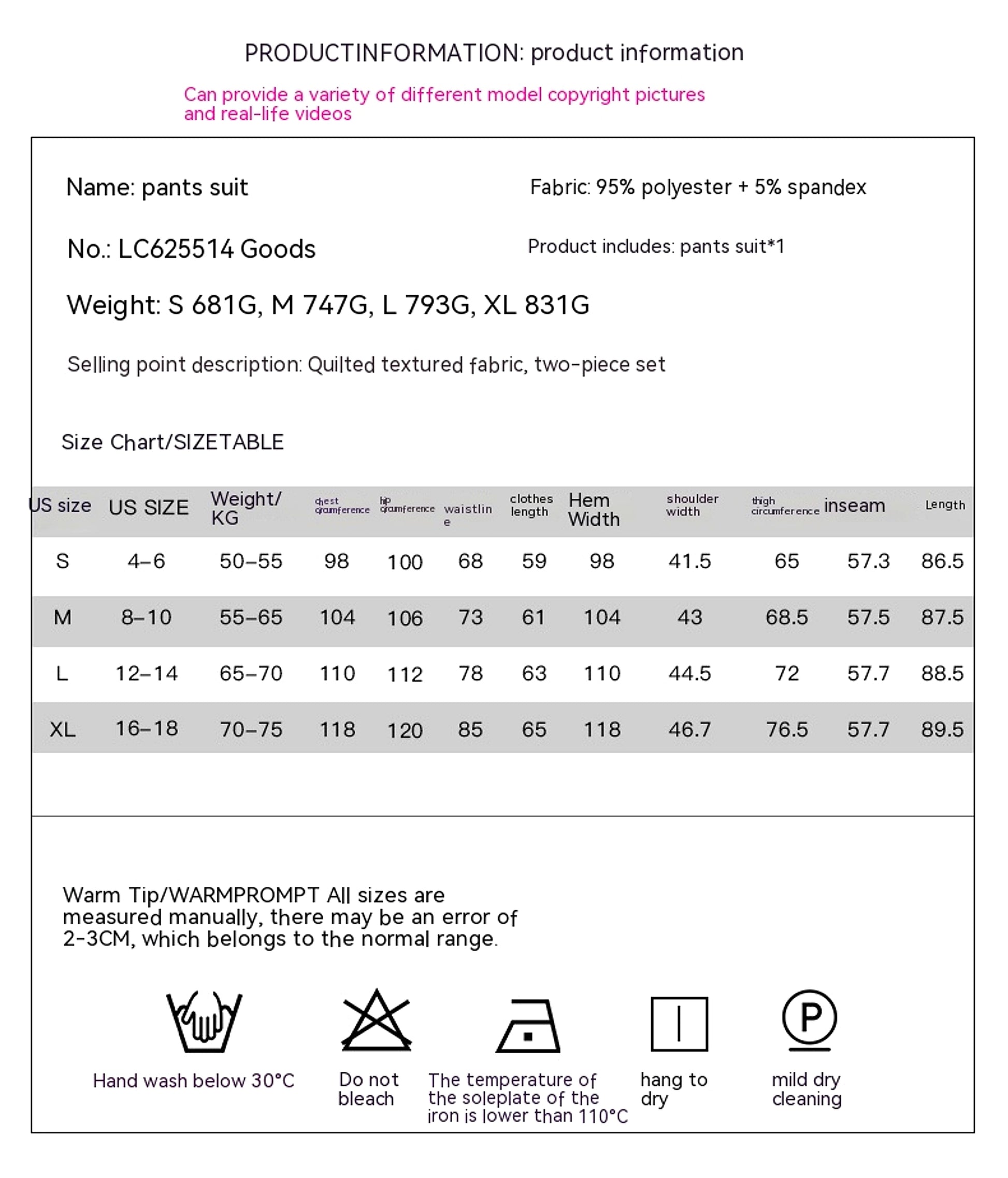 A1. Ruffle Edge Pants Two-piece Set For Women - enhanced image 1