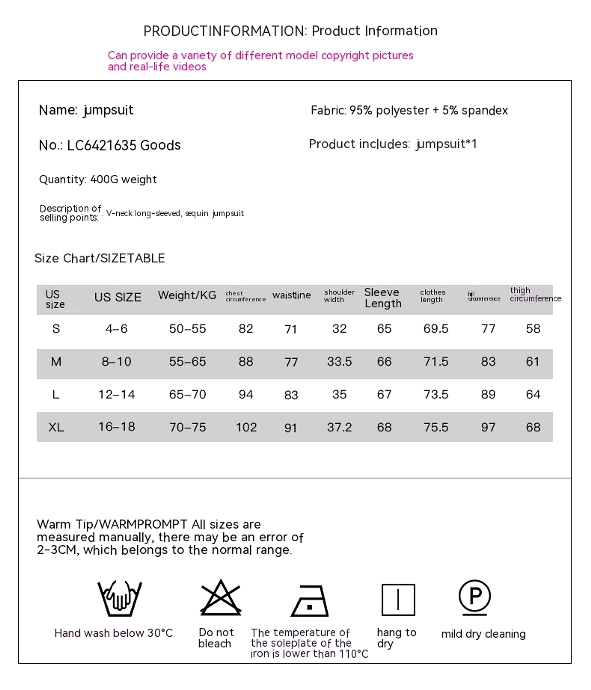 A1. Sequined Jumpsuit Women's Tight Triangle Jumpsuit Women - enhanced image 1