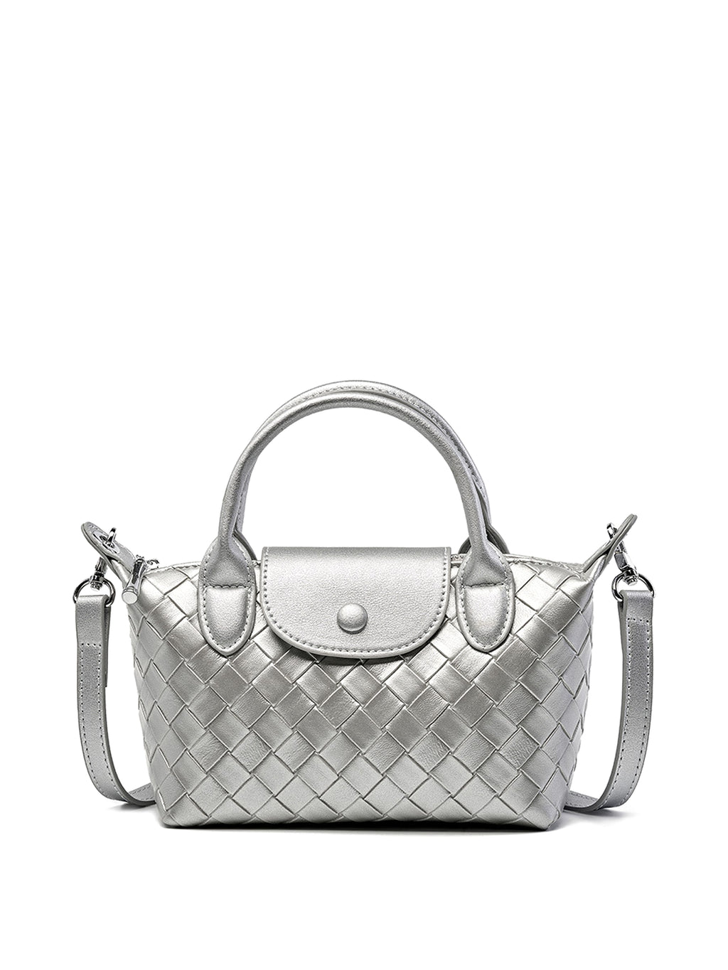 SolunaLuxe™ – WovenCharm Handbag - enhanced image 1