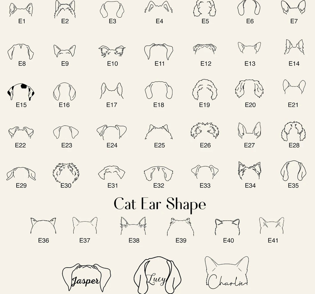 Stainless Steel English Letter Name Necklace DIY Hollowed Out Cat And Dog - enhanced image 1