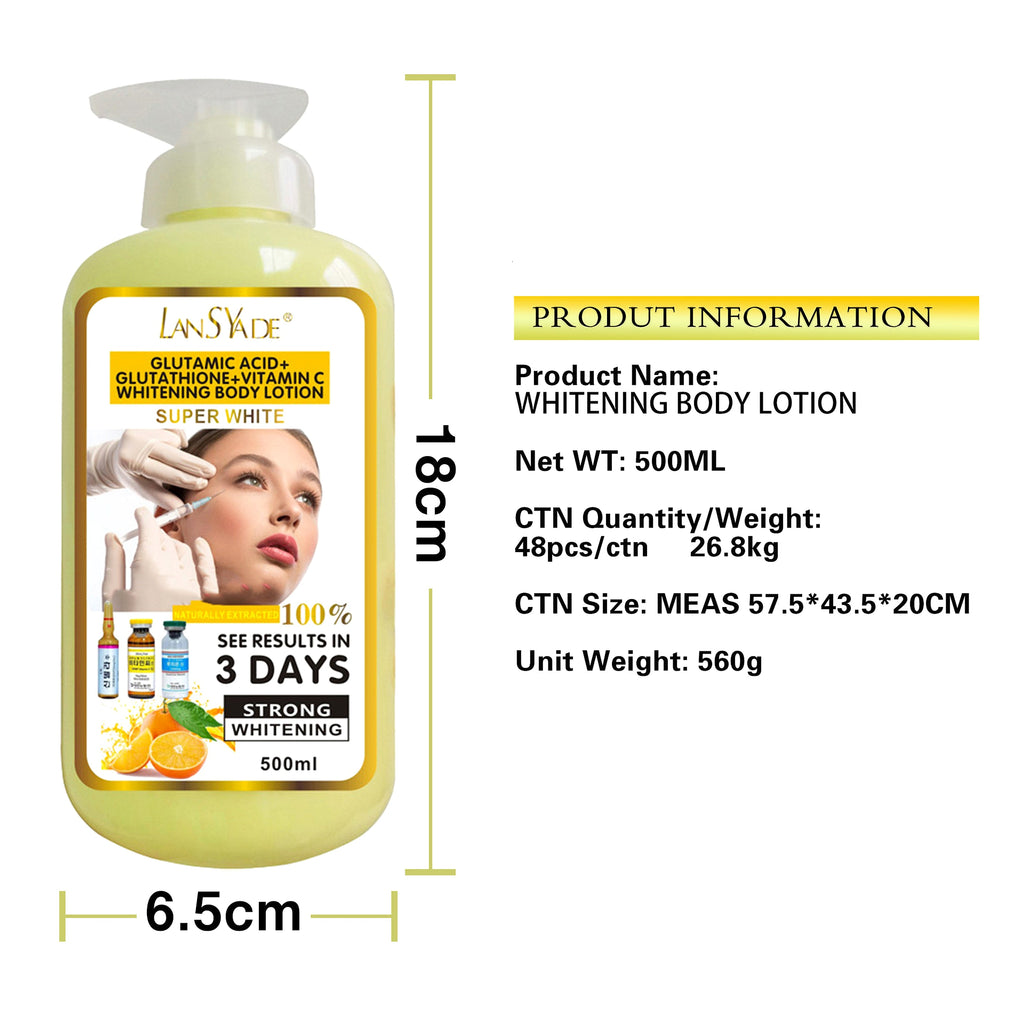 VC Glutathione Body Lotion – Even-Toned & Deeply Hydrated Skin - enhanced image 1