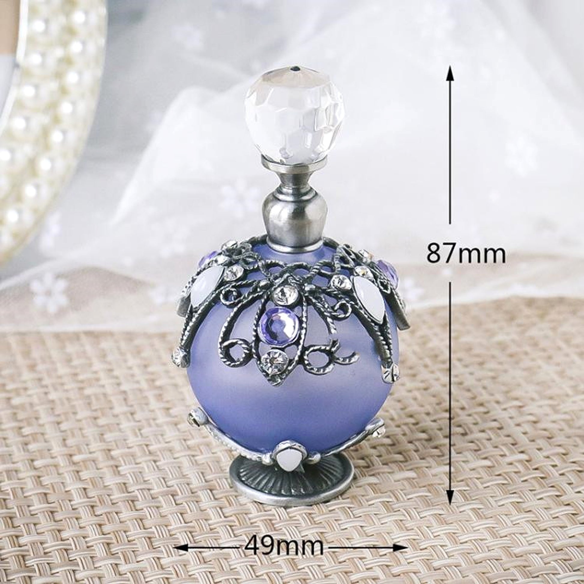 Vintage Perfume Bottle Dressing Table Decoration - enhanced image 1