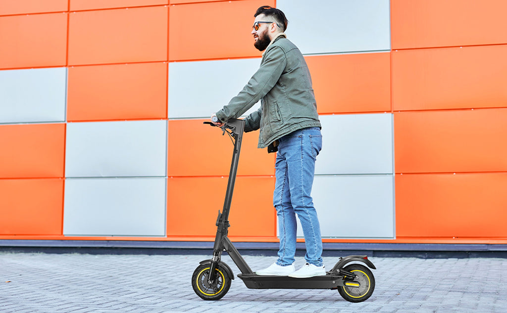 VoltStrider™ DMAXX – 10" App-Connected Electric Scooter (350W, Foldable, Anti-Theft) - enhanced image 1