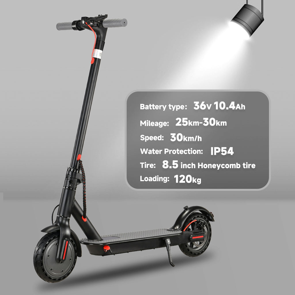 VoltStrider™ Esprit Urban Eight – Smart Electric Scooter (36V, IP-App-Control) - enhanced image 1