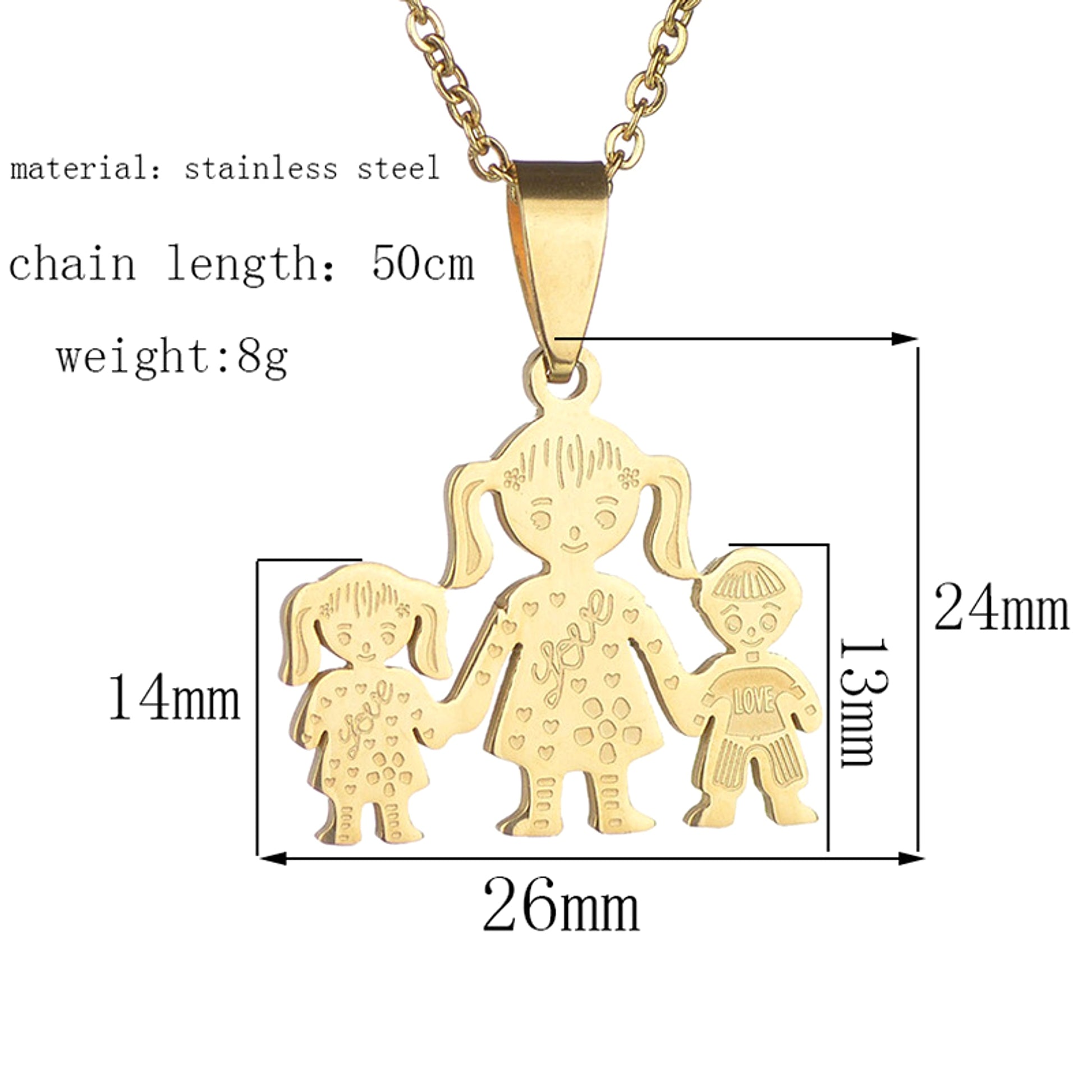 Warm family pendant series - enhanced image 1