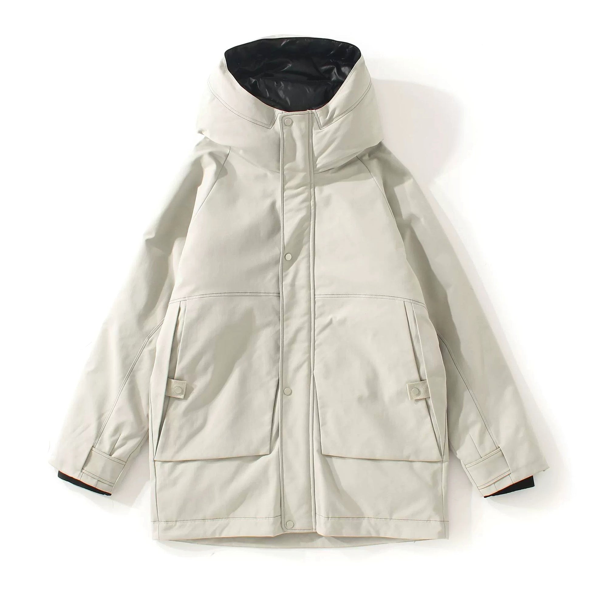 Winter Loose White Duck Down Quality Fashion Jacket Men - enhanced image 1