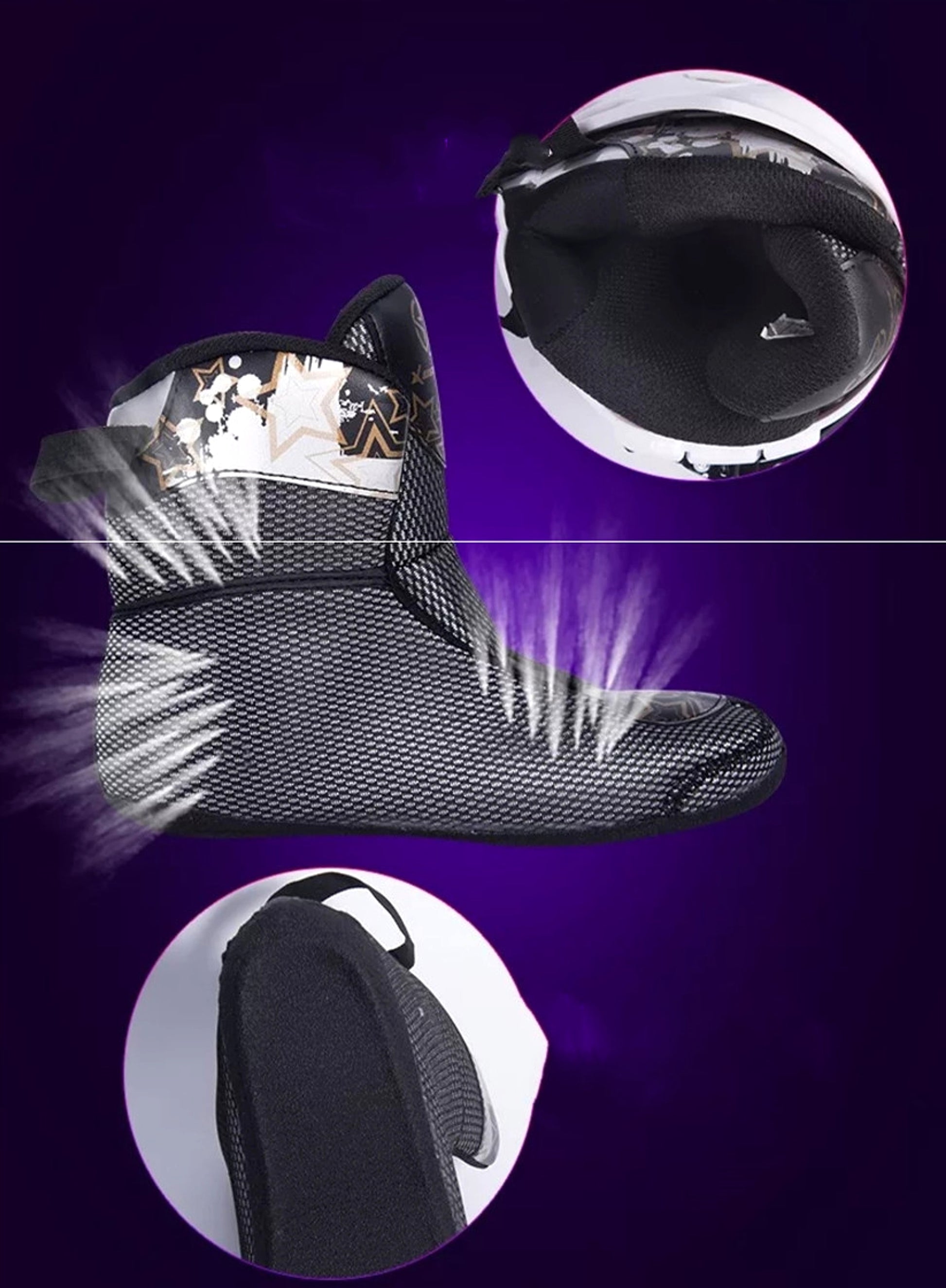 Adult Professional Racing Three Wheel Skates - enhanced image 2