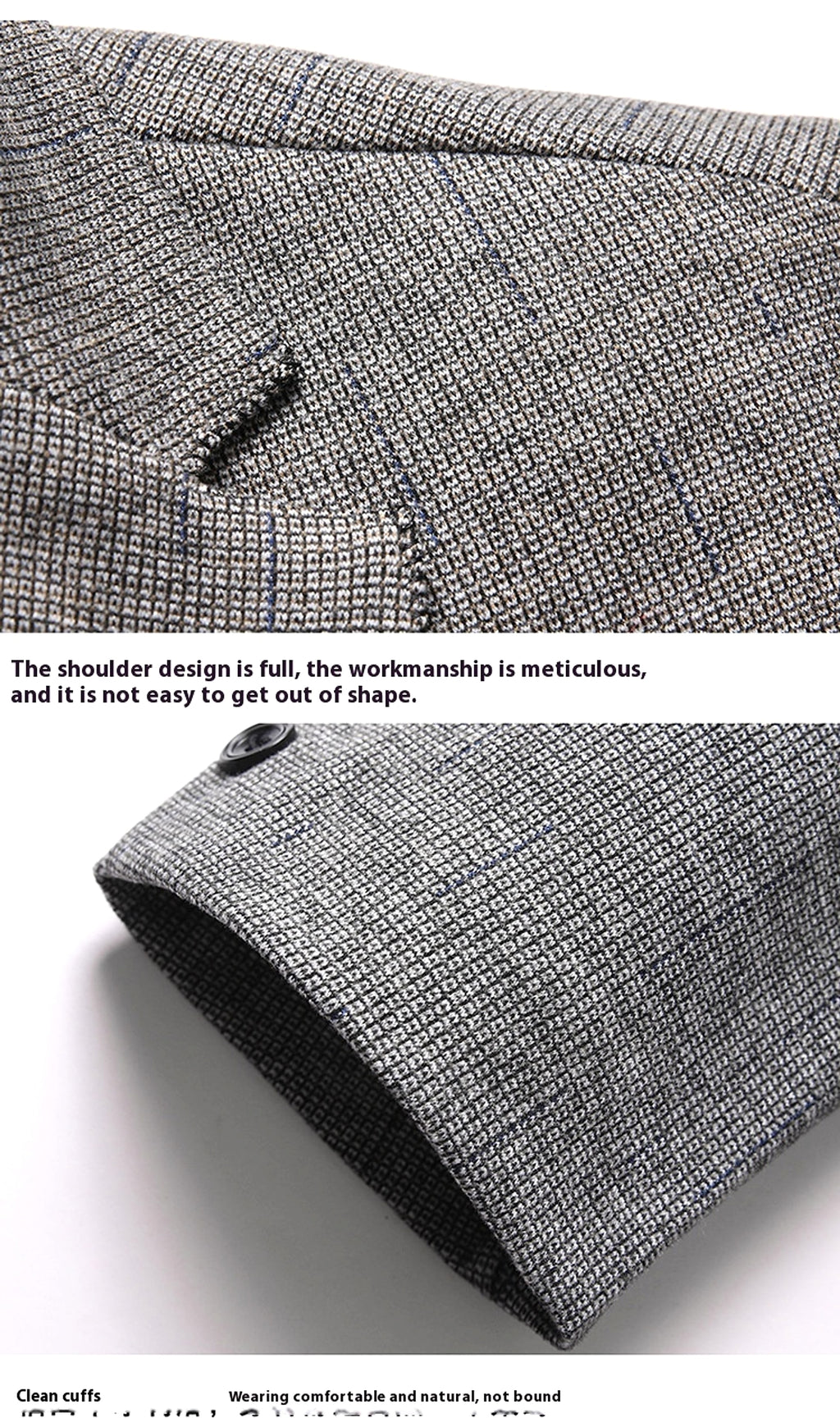Autumn New Men's Casual Suit Jacket - enhanced image 2