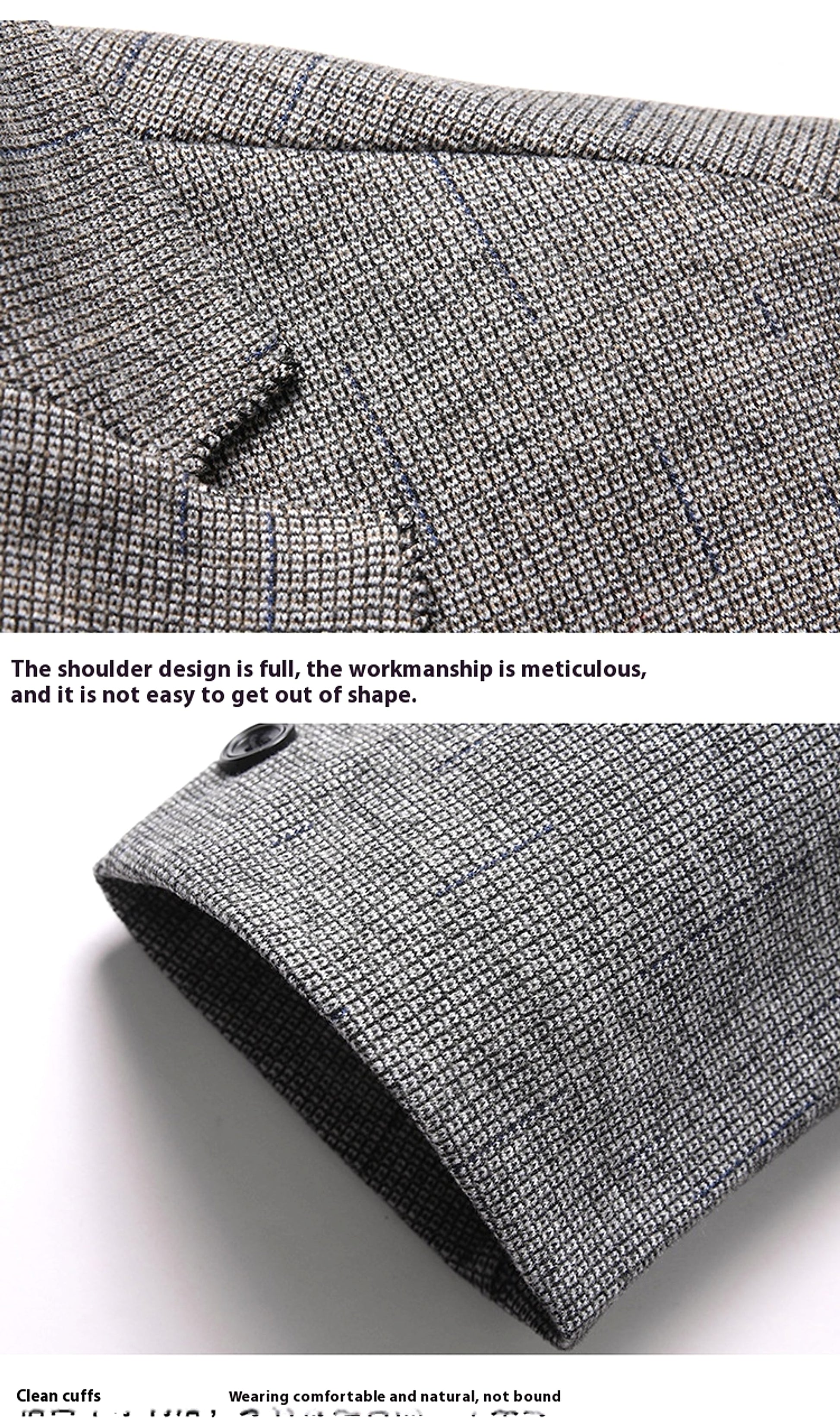 Autumn New Men's Casual Suit Jacket - enhanced image 2