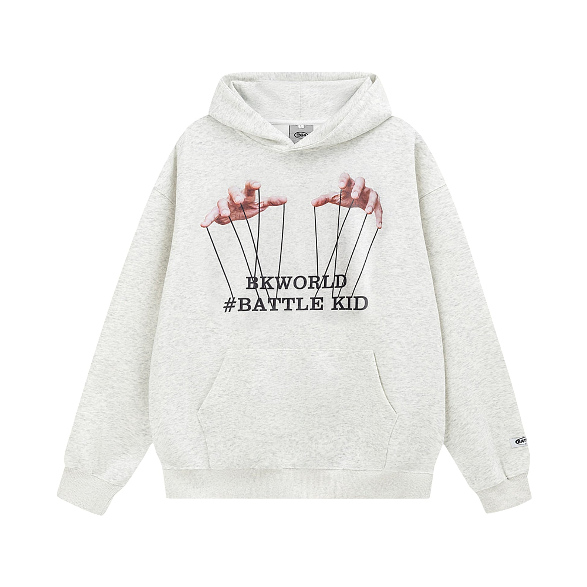 BATTLEKID - Padded Hooded Sweatshirt Sweater Men - enhanced image 2