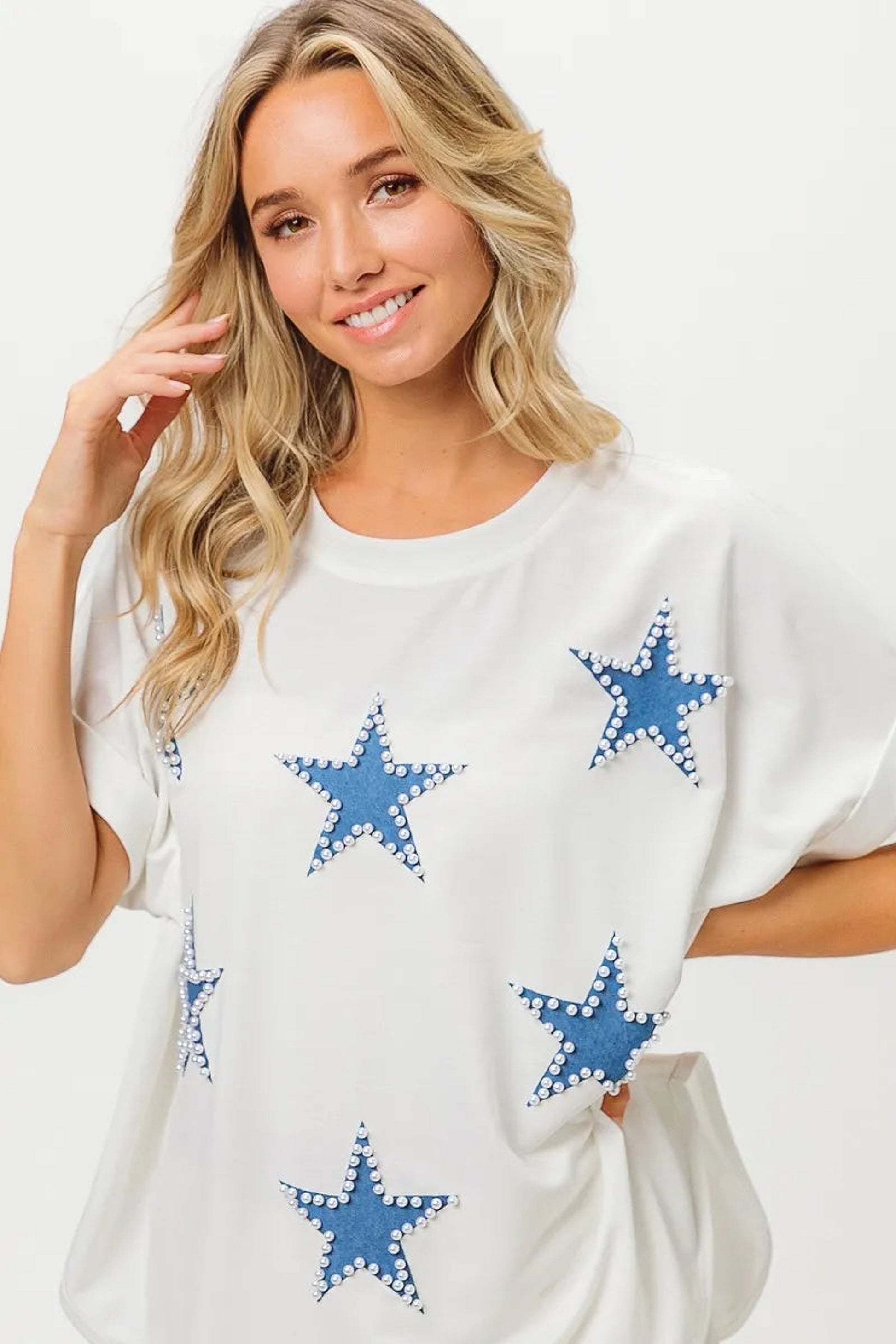 BiBi Fourth Of July Terry T-Shirt - enhanced image 2