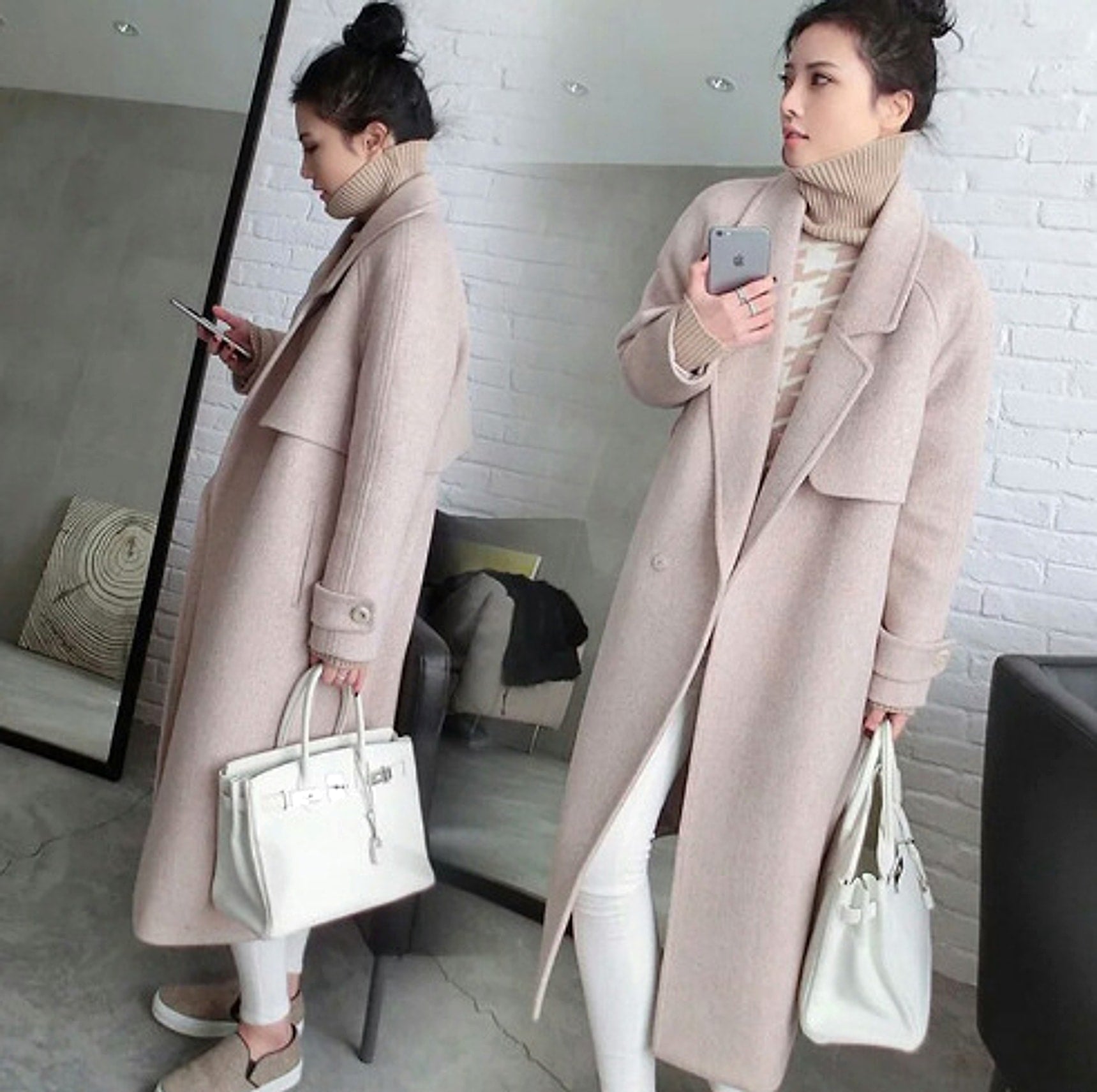 Black Silhouette Overcoat – Haute Edition 25 - enhanced image 2