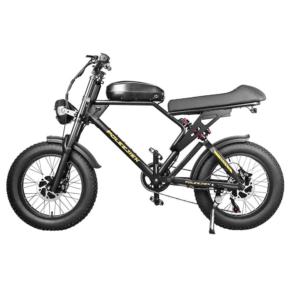 ⚡ BLJ-F4 RetroCruze™ – 20" Fat Tire Urban Electric Bike (1500W Dual Motor, 100KM Range) - enhanced image 2