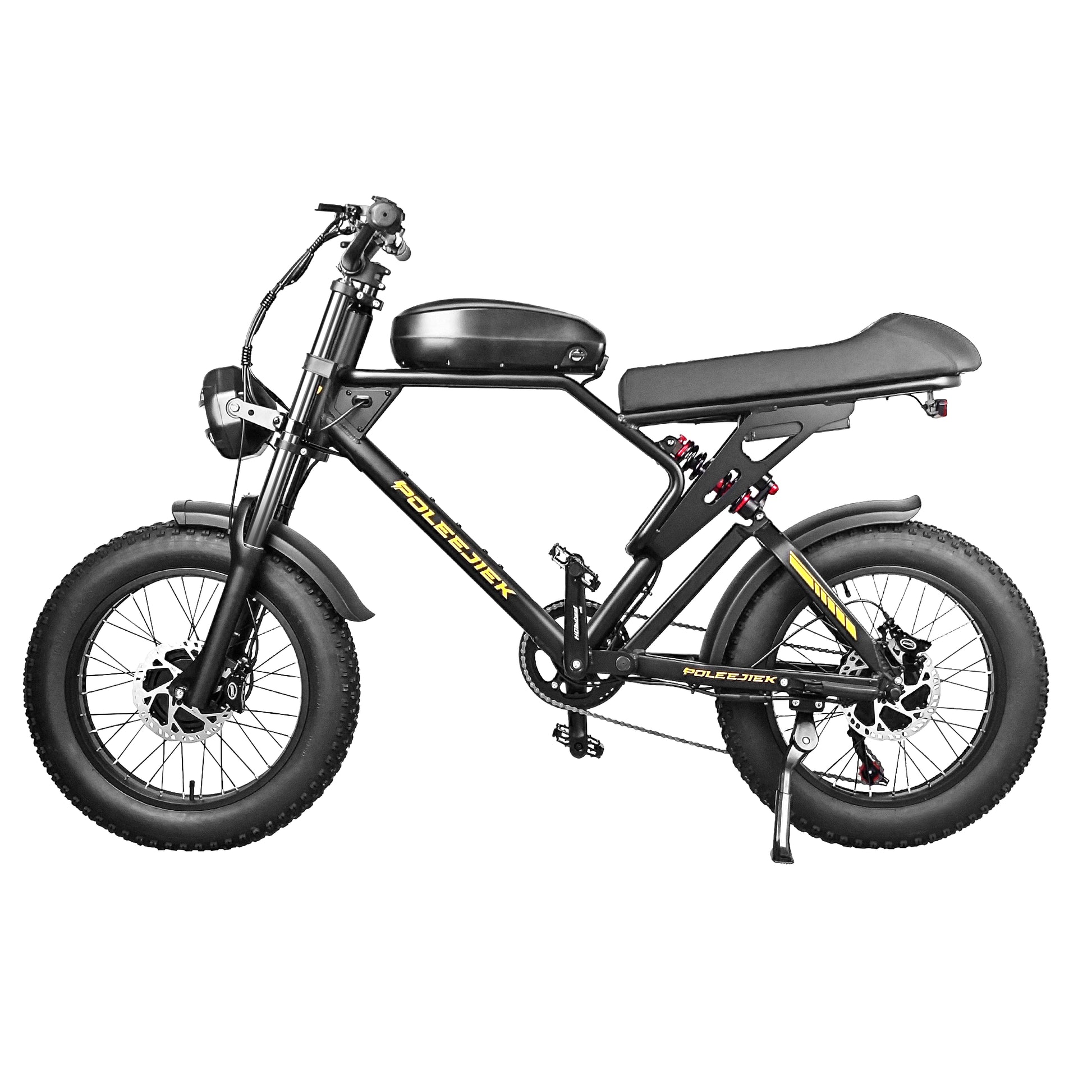 ⚡ BLJ-F4 RetroCruze™ – 20" Fat Tire Urban Electric Bike (1500W Dual Motor, 100KM Range) - enhanced image 2