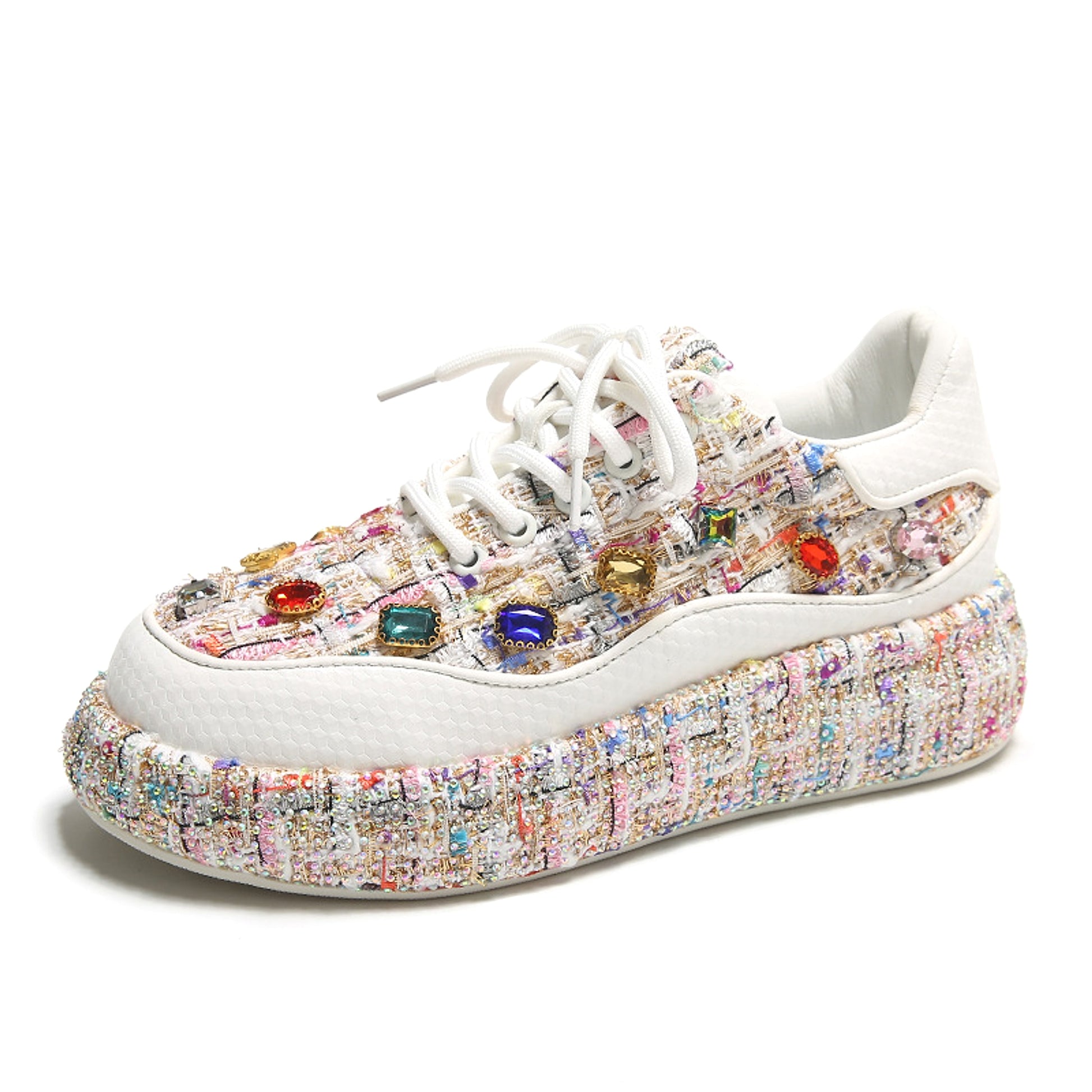 Board Shoes Thick Sole Low-cut Fashion Sports Women - enhanced image 2