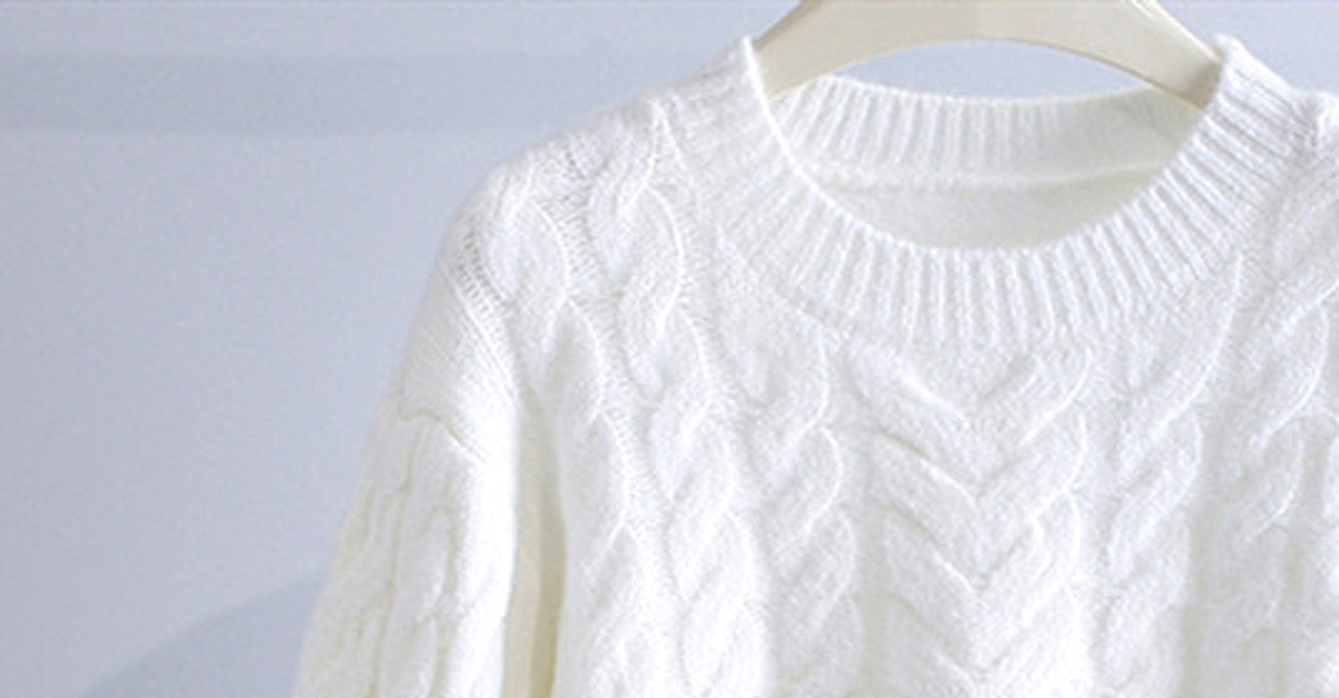 Cable-knit Sweater Women's Design Sense Loose - enhanced image 2