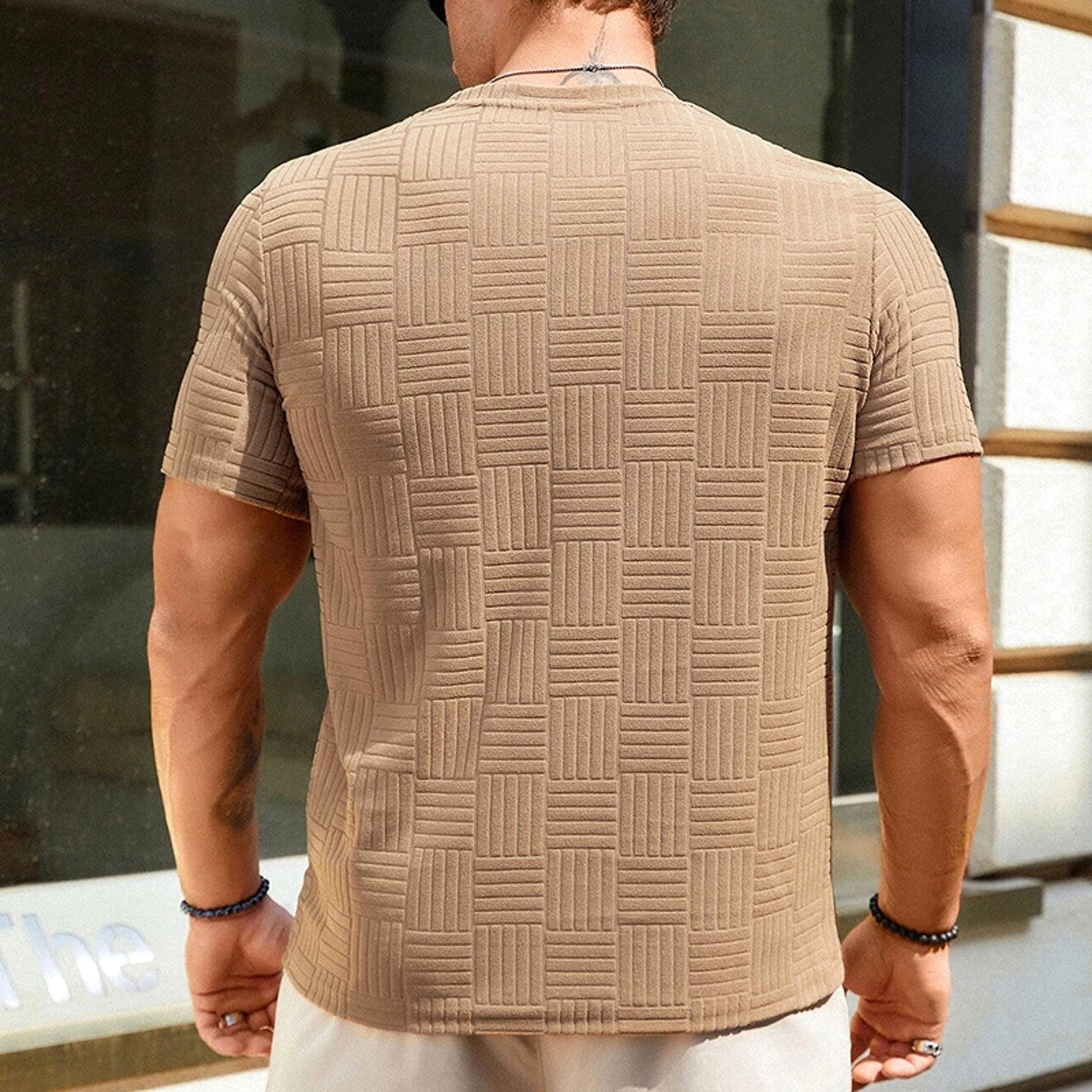 Casual Fashion Men's Short Sleeve T-Shirt - enhanced image 2