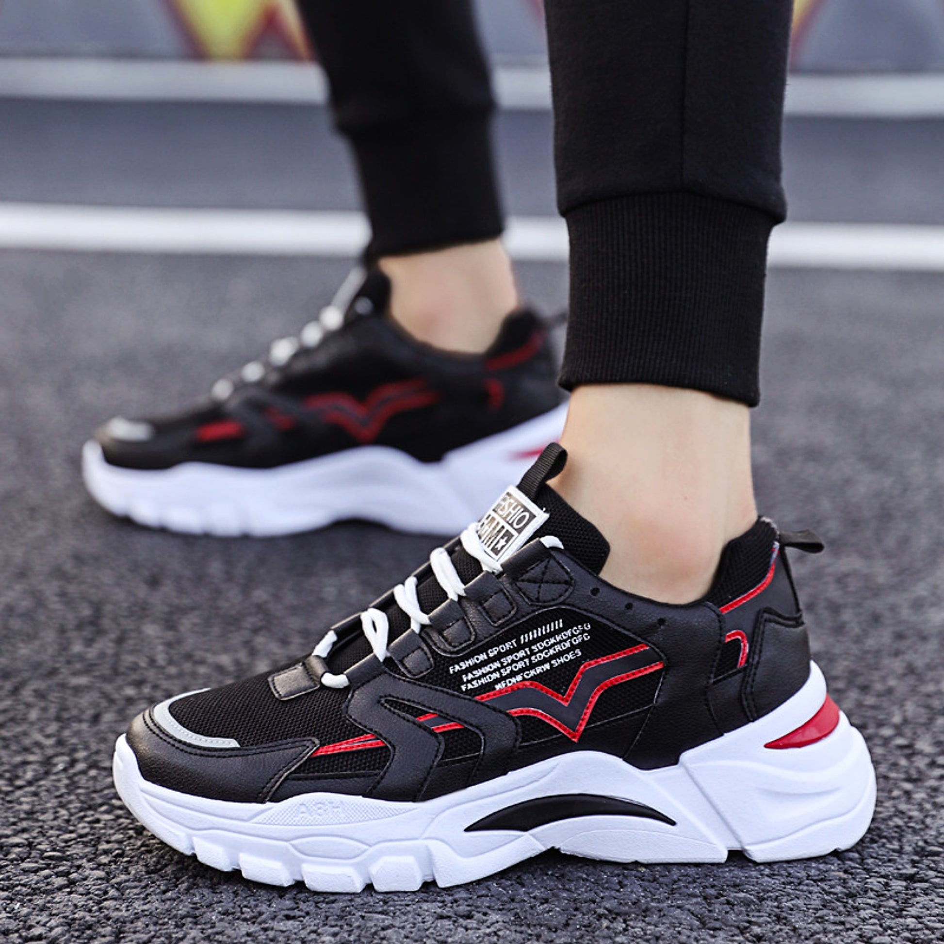 Casual Shoes Fashion Trend Men's Shoes Versatile Breathable Outdoor Shoes - enhanced image 2