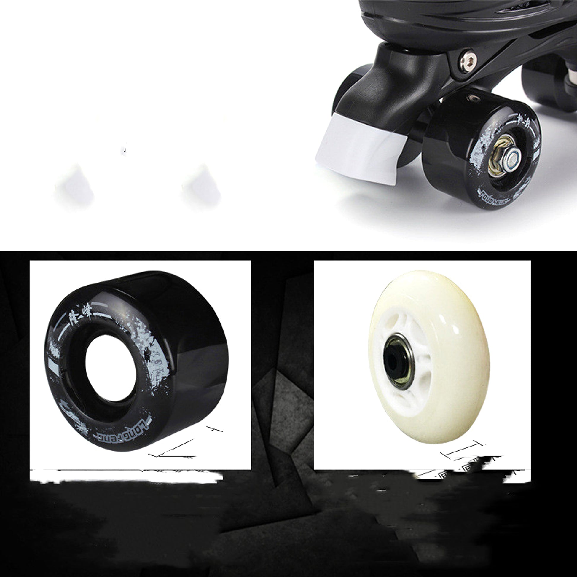 Children's Four-roller Skates For Men And Women - enhanced image 2