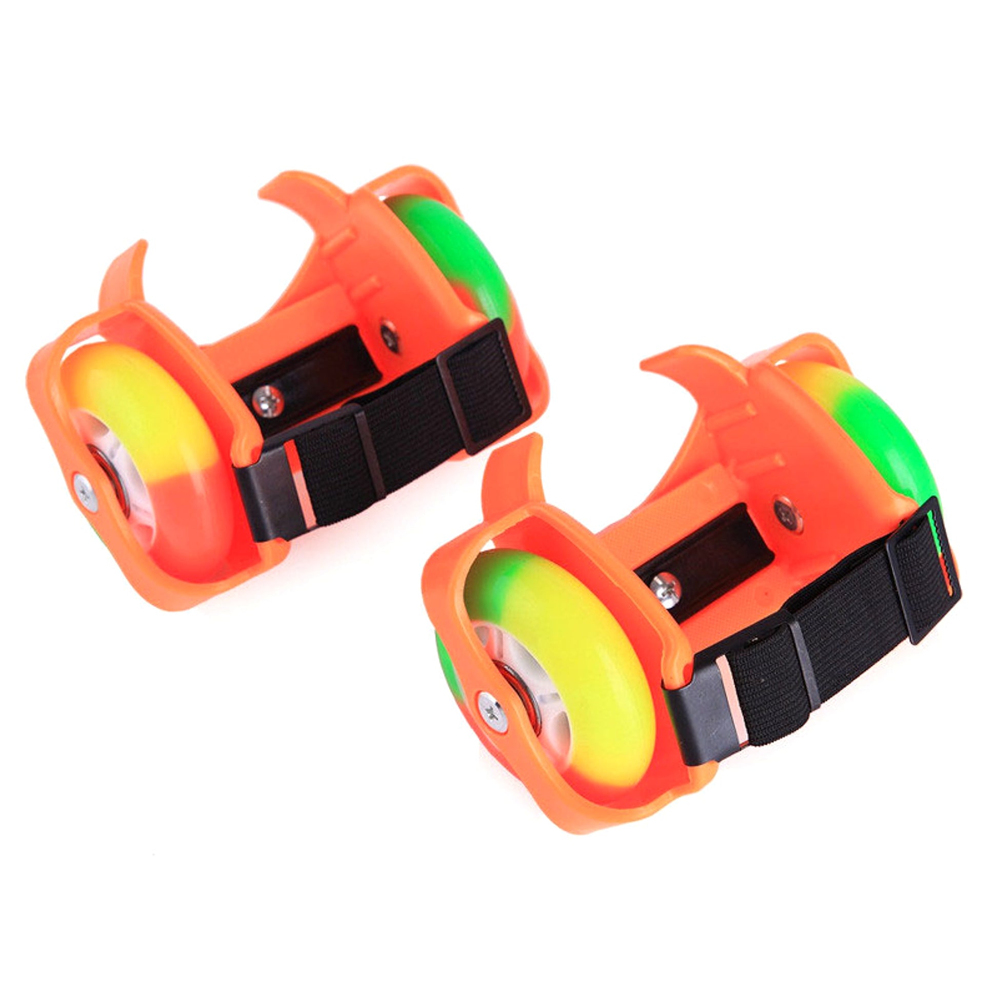 Children's hot wheels walking shoes shine roller skates - enhanced image 2