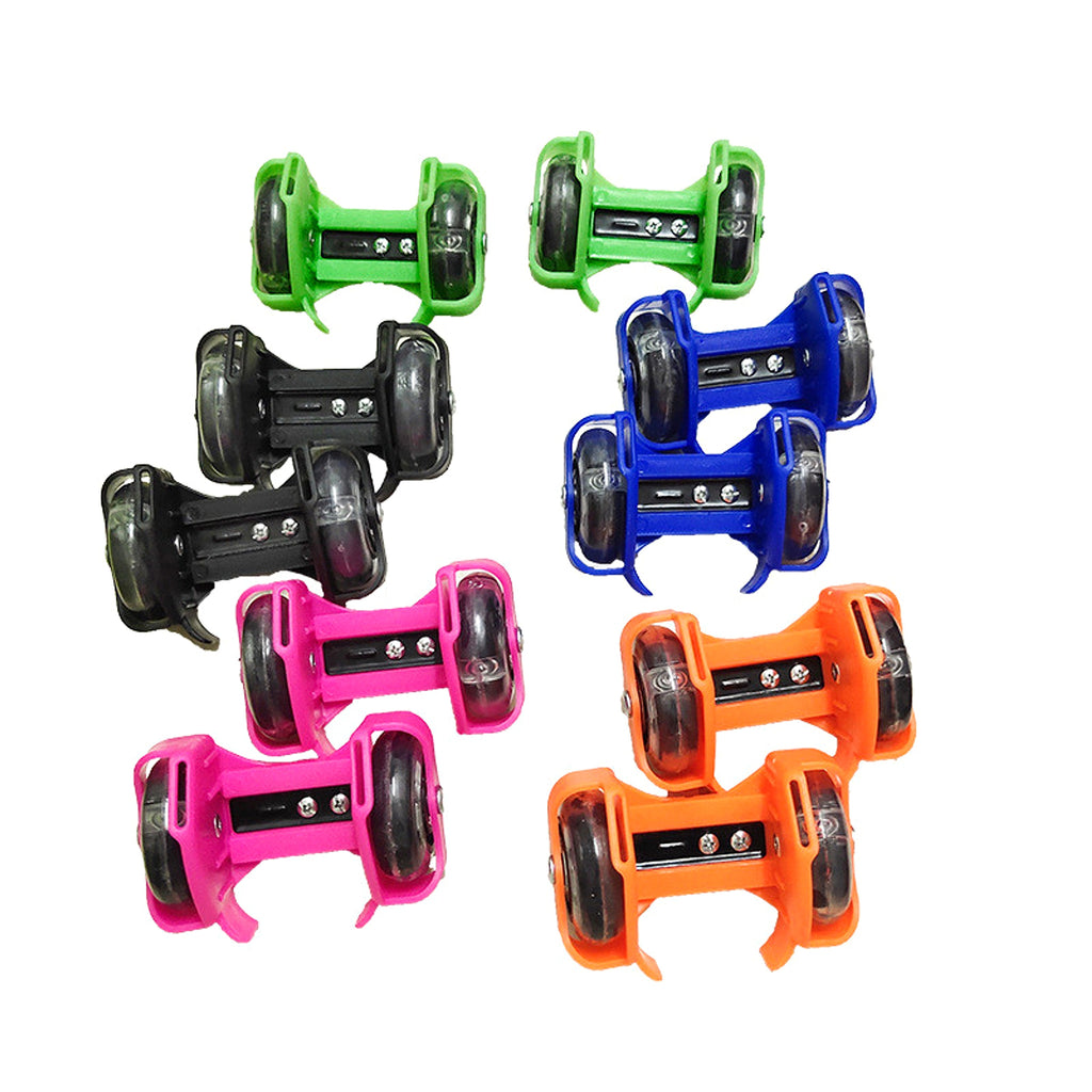 Children's Pvc Wheel Luminous Roller Skates - enhanced image 2