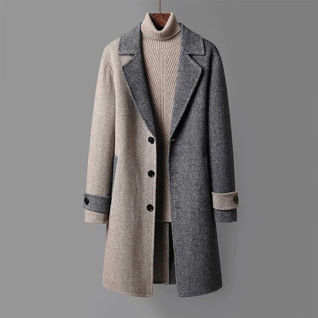 CorduLux™ Men's Wool Coat – Premium Style & Warmth - enhanced image 2